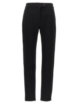 Ferragamo Schwarze Skinny-Hose aus Elasthan