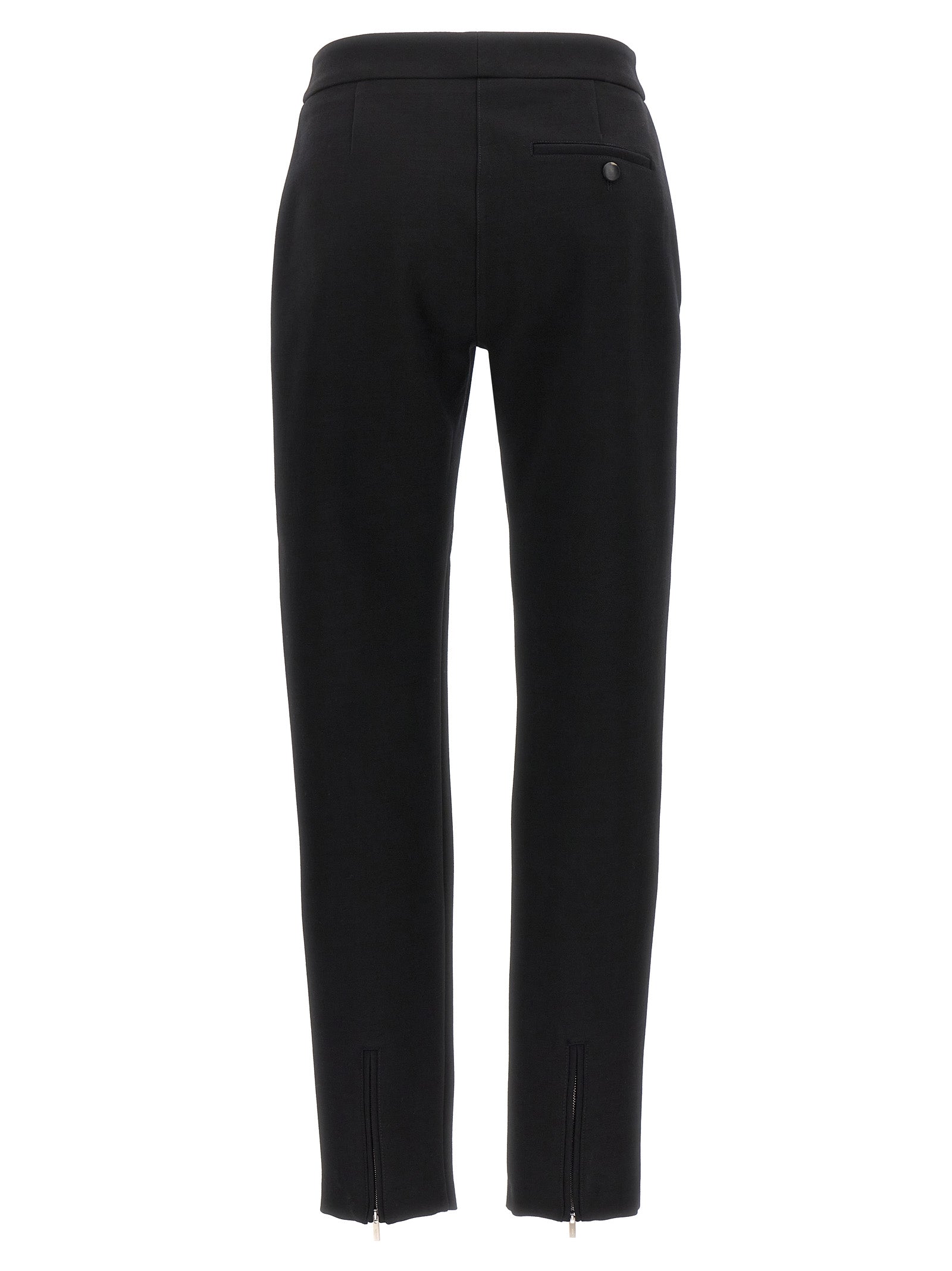 Ferragamo Schwarze Skinny-Hose aus Elasthan