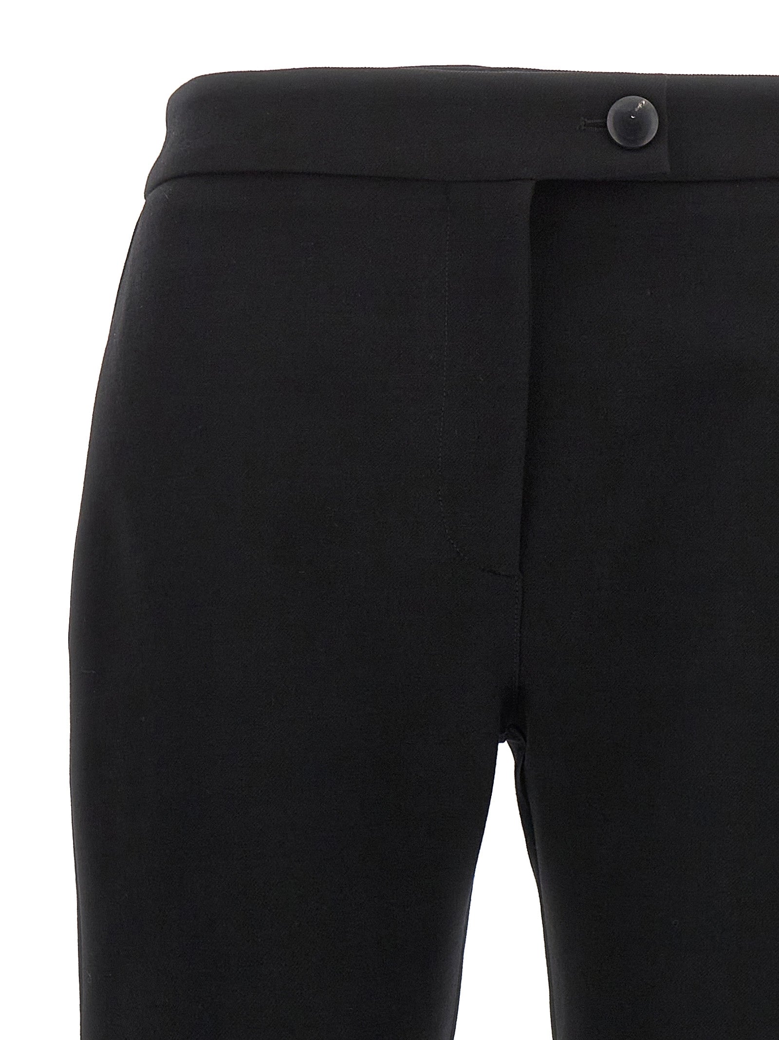 Ferragamo Schwarze Skinny-Hose aus Elasthan