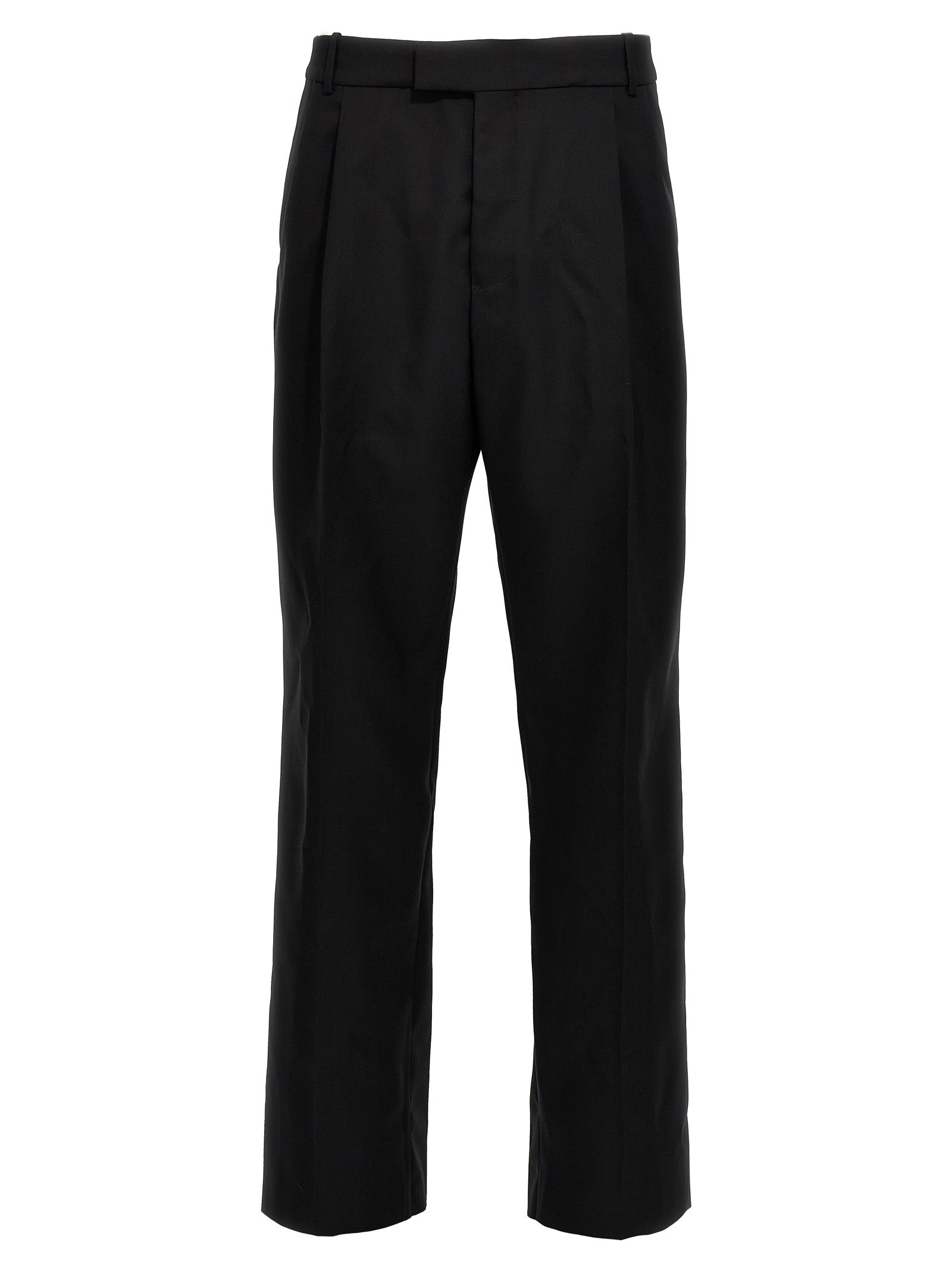 Alexander McQueen Schwarze Wollhose