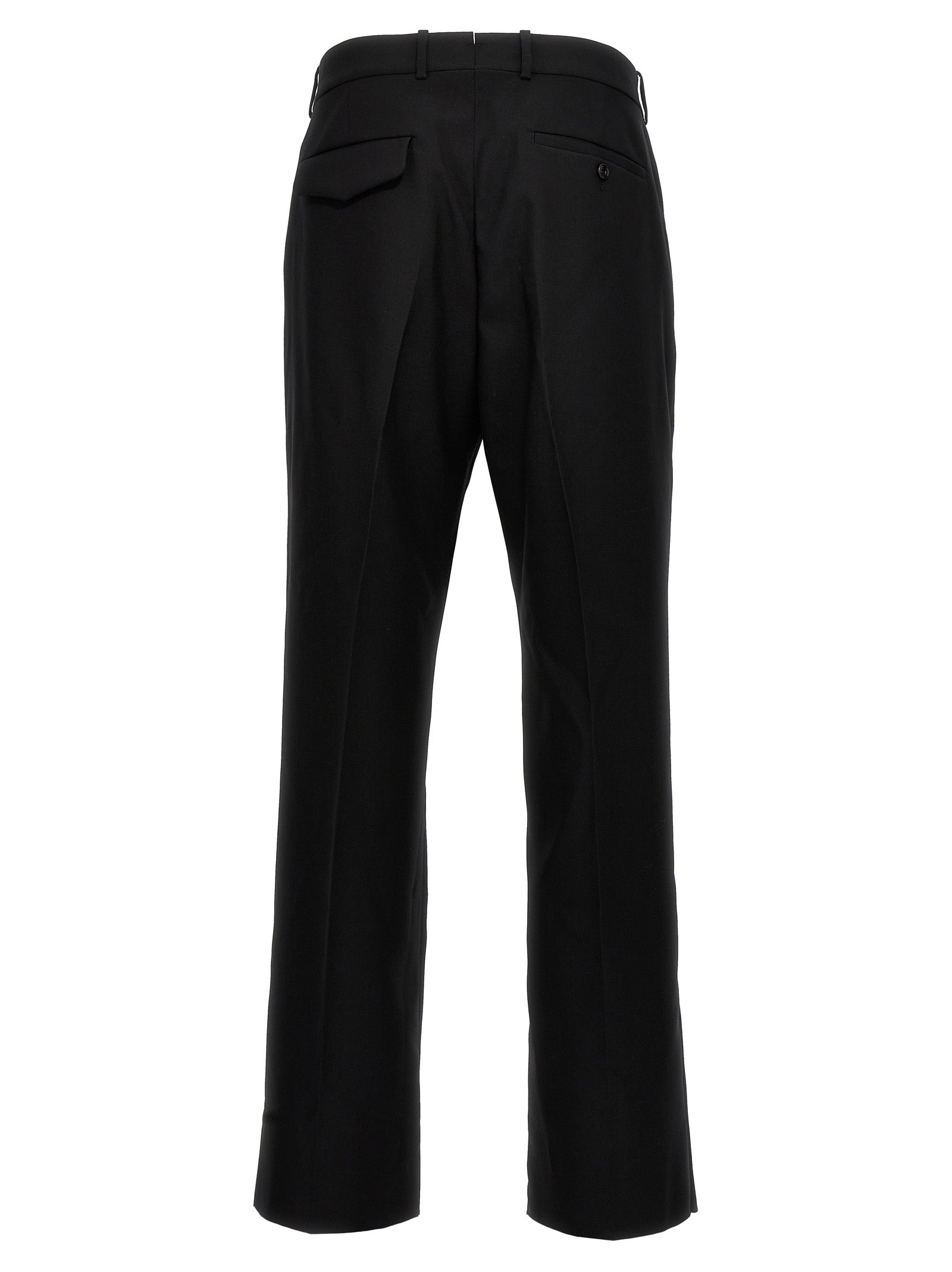 Alexander McQueen Schwarze Wollhose