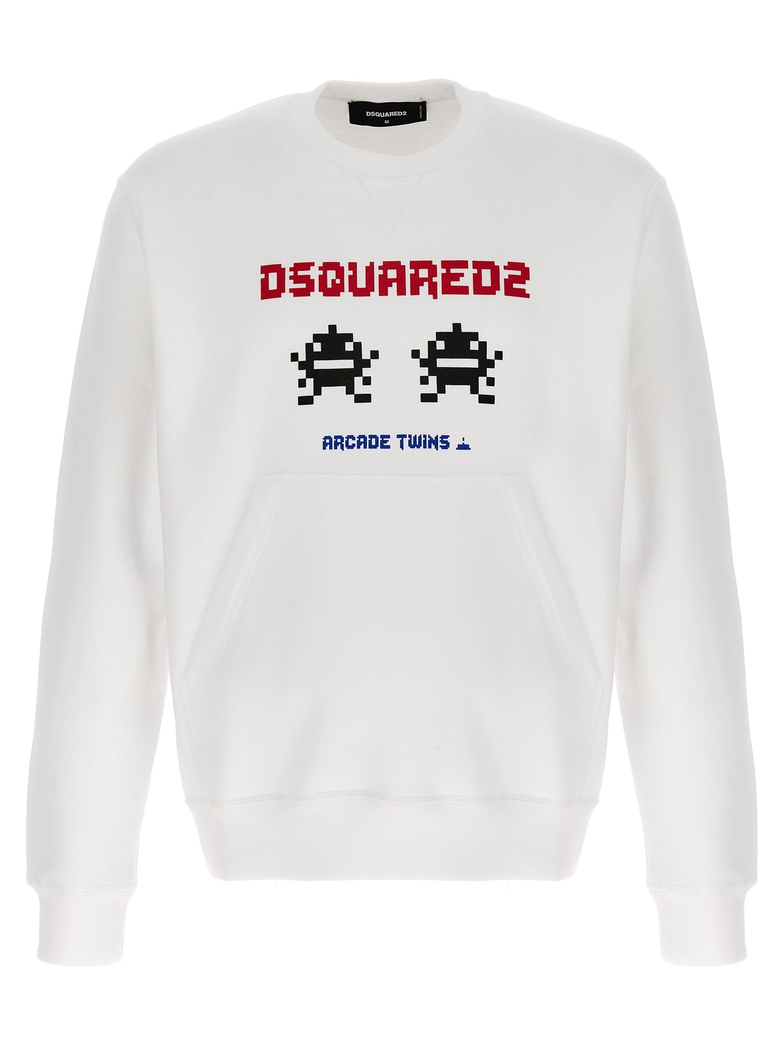 Dsquared² Weißes Baumwoll-Sweatshirt