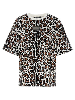 Dolce & Gabbana Mehrfarbiges Baumwoll-T-Shirt