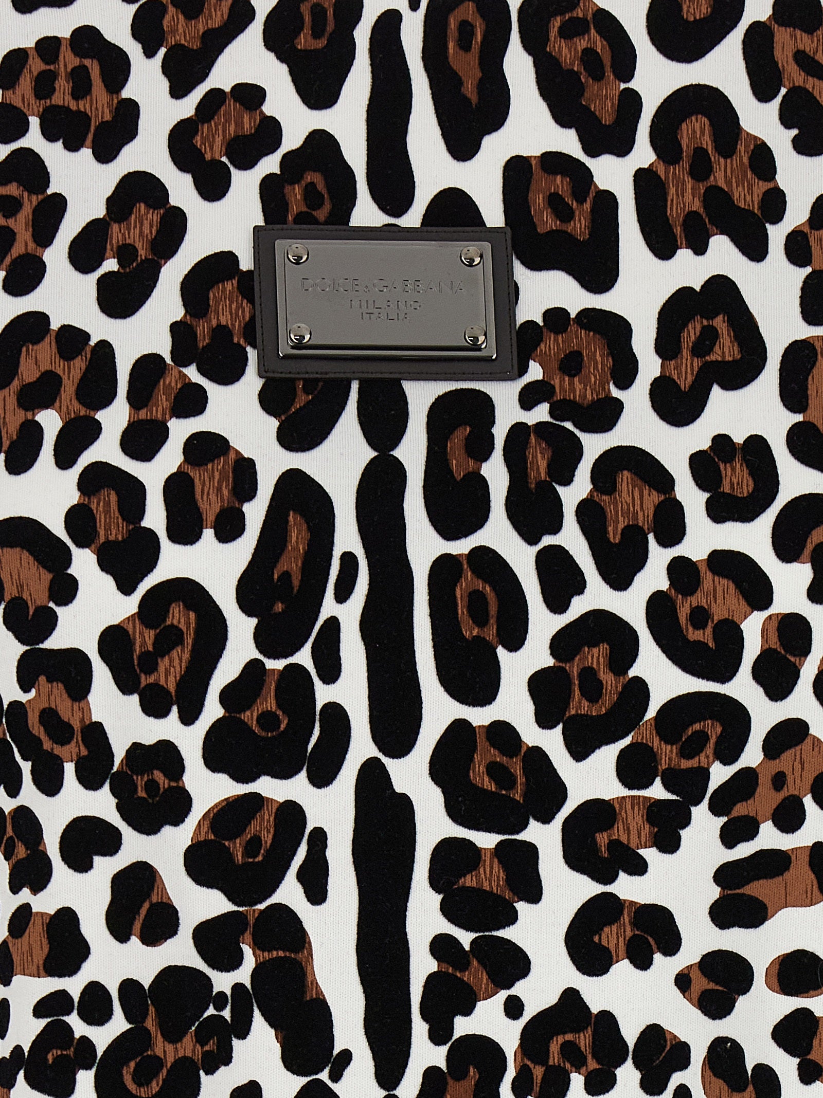 Dolce & Gabbana Mehrfarbiges Baumwoll-T-Shirt
