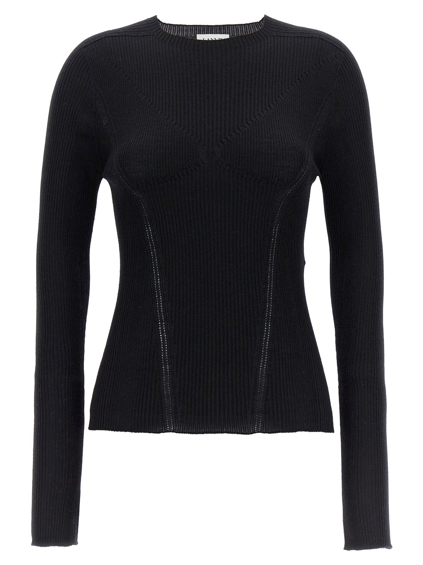 Lanvin Schwarzer Kaschmir-Cardigan