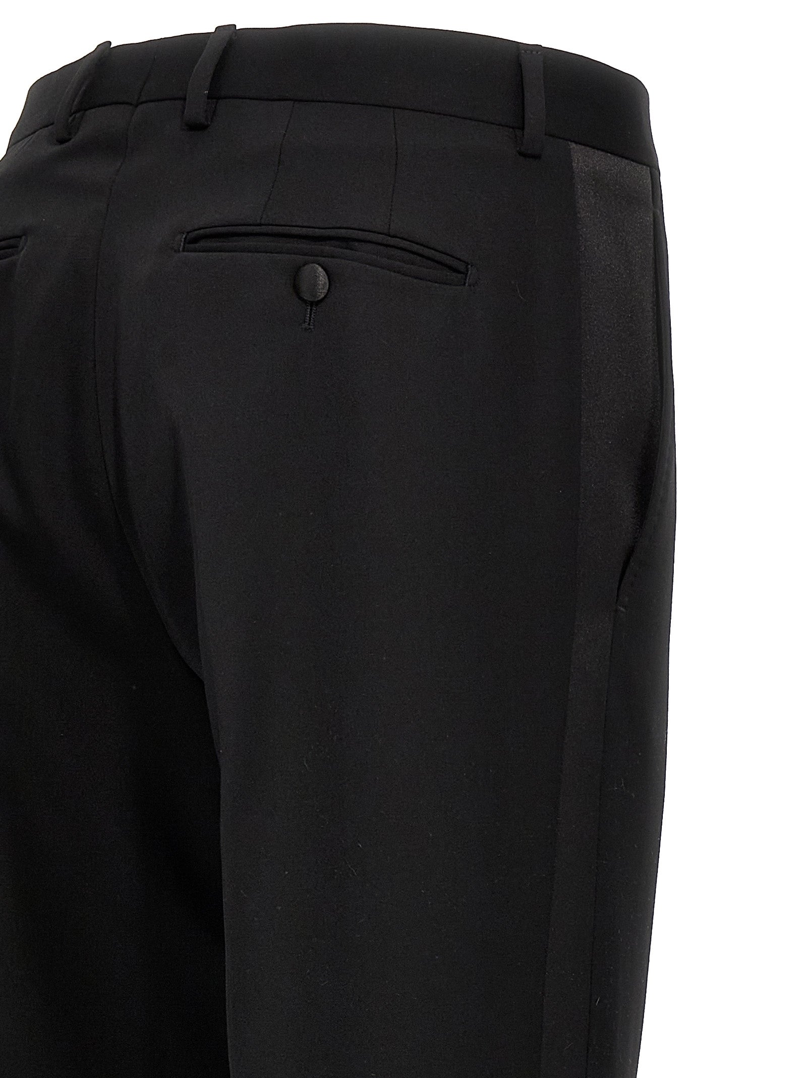 Lanvin Schwarze Wollhose