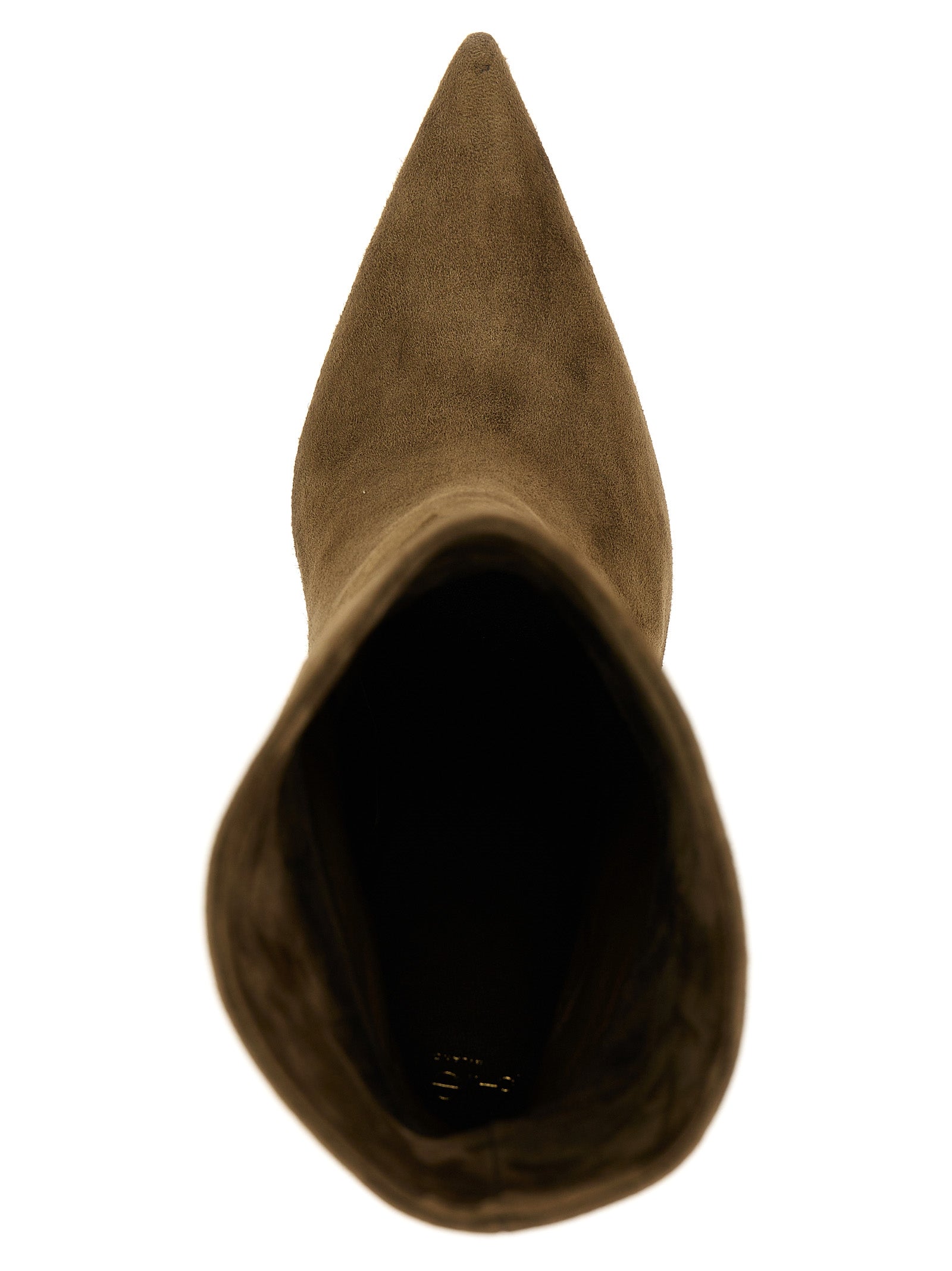 ALEVÌ Zweifarbige Stiefeletten aus Wildleder