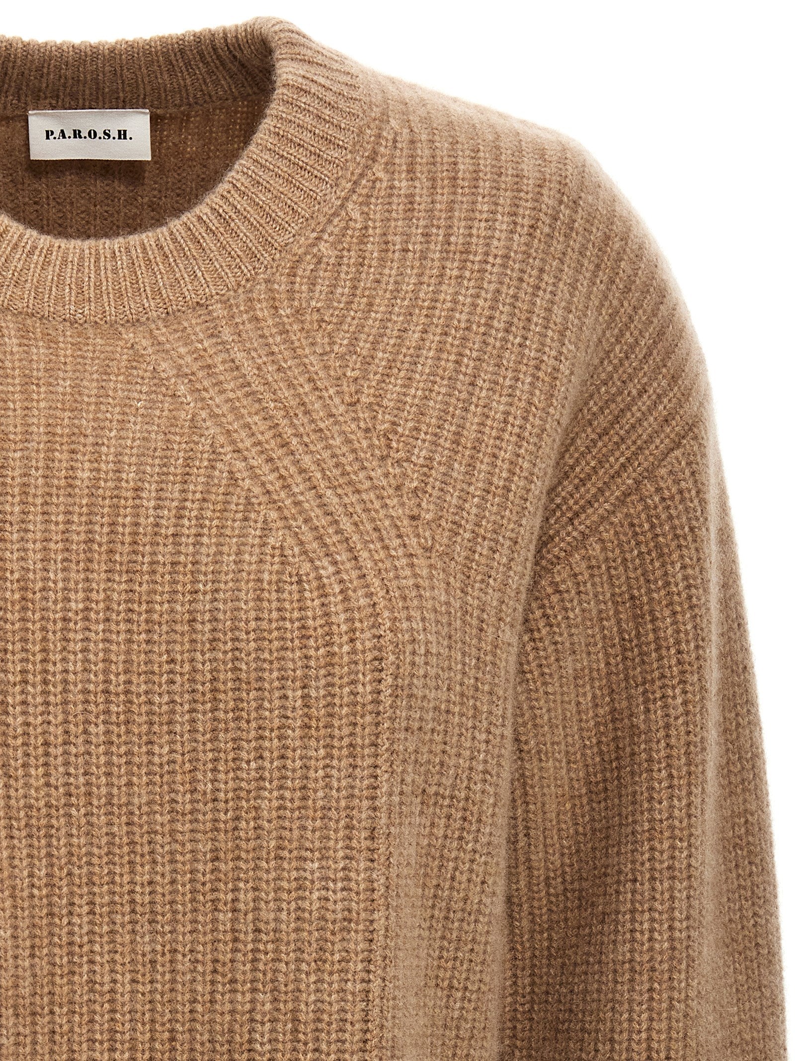 P.A.R.O.S.H. Beige Cashmere Cardigan