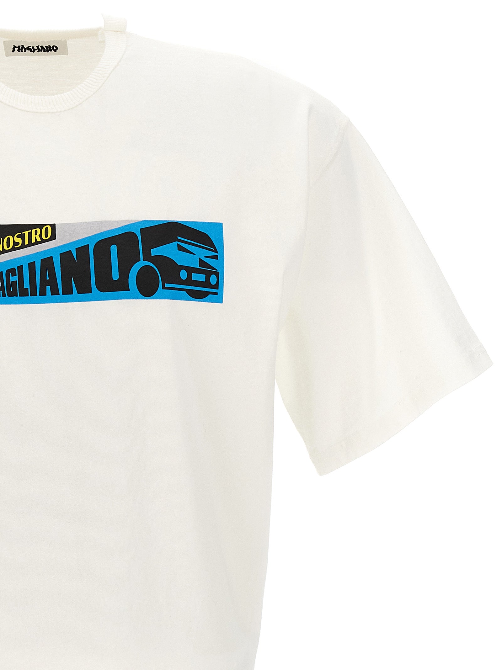 Magliano Weißes Baumwoll-T-Shirt
