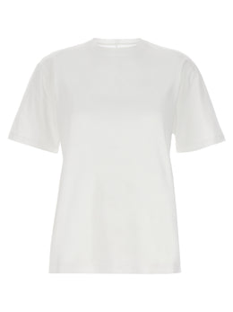 Armarium Weißes Baumwoll-T-Shirt