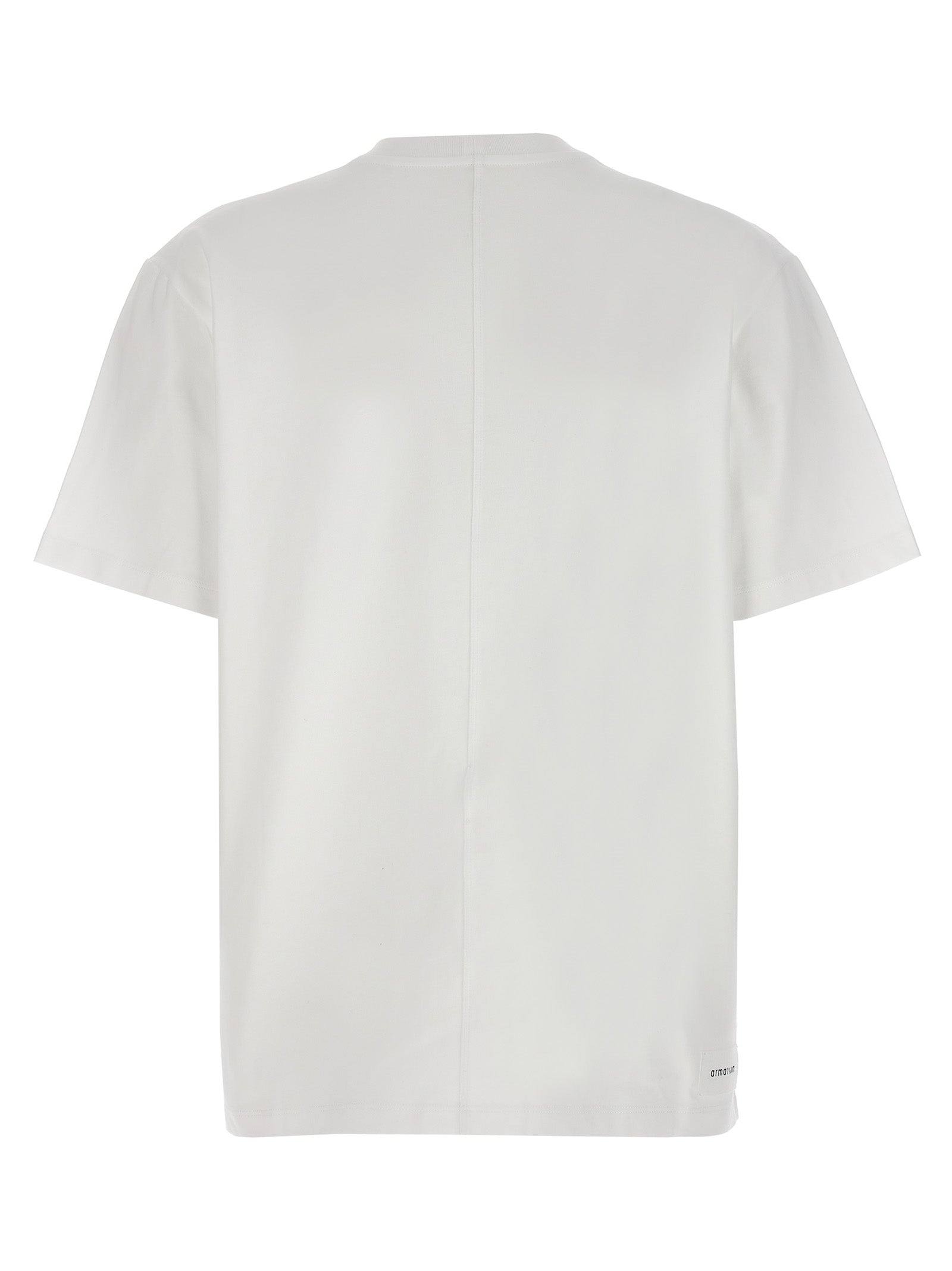 Armarium Weißes Baumwoll-T-Shirt