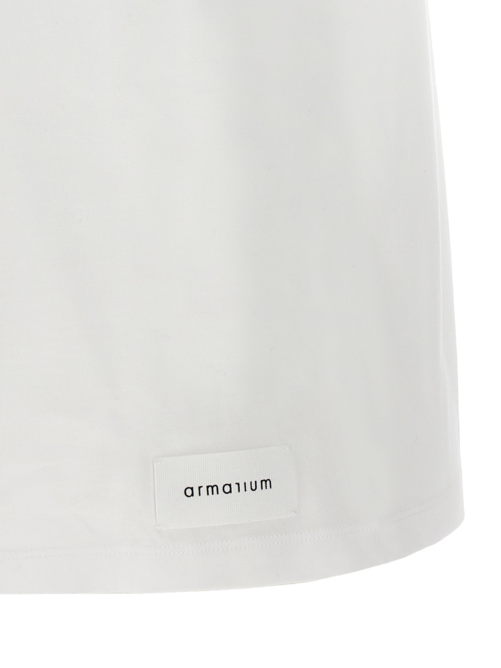 Armarium Weißes Baumwoll-T-Shirt