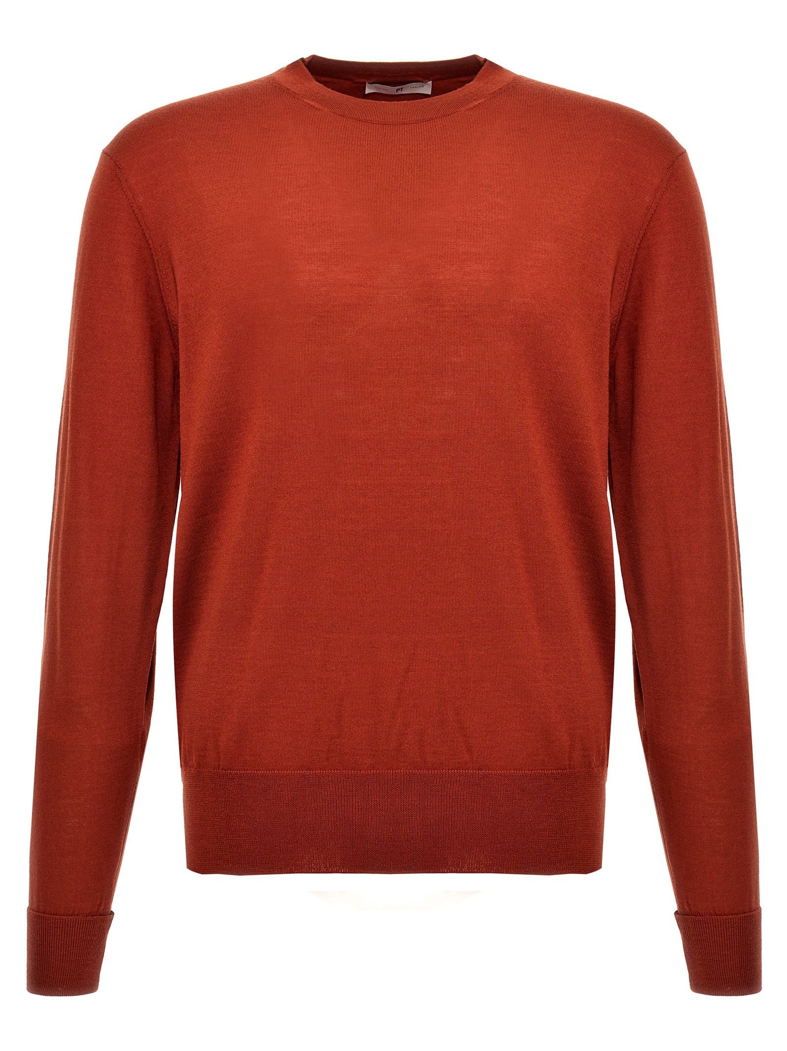PT Torino Mehrfarbige Strickjacke aus reiner Schurwolle