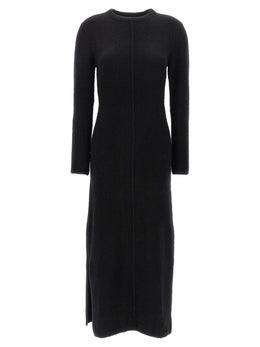 Loulou De Saison Langes schwarzes Kaschmirkleid
