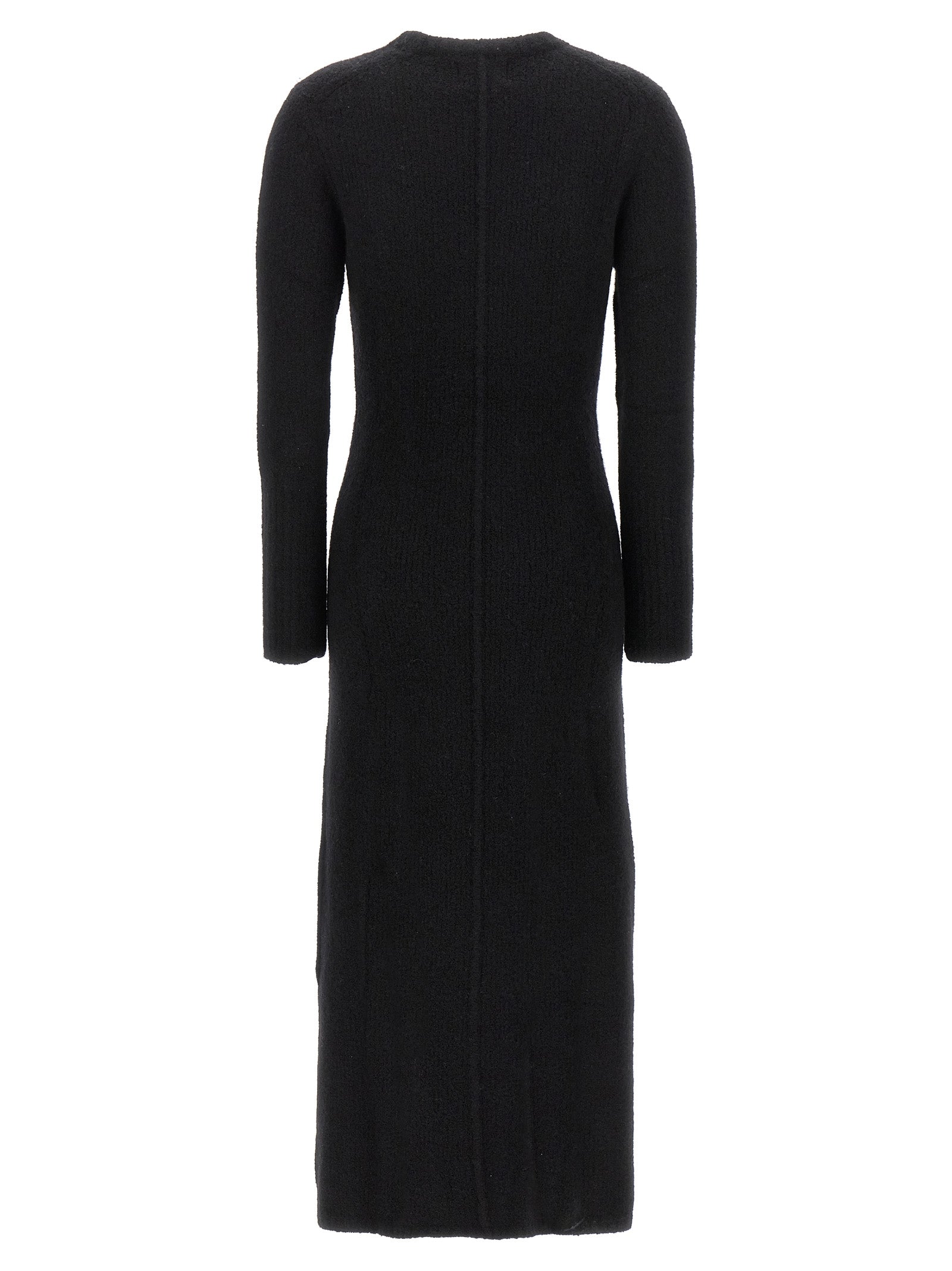 Loulou De Saison Langes schwarzes Kaschmirkleid