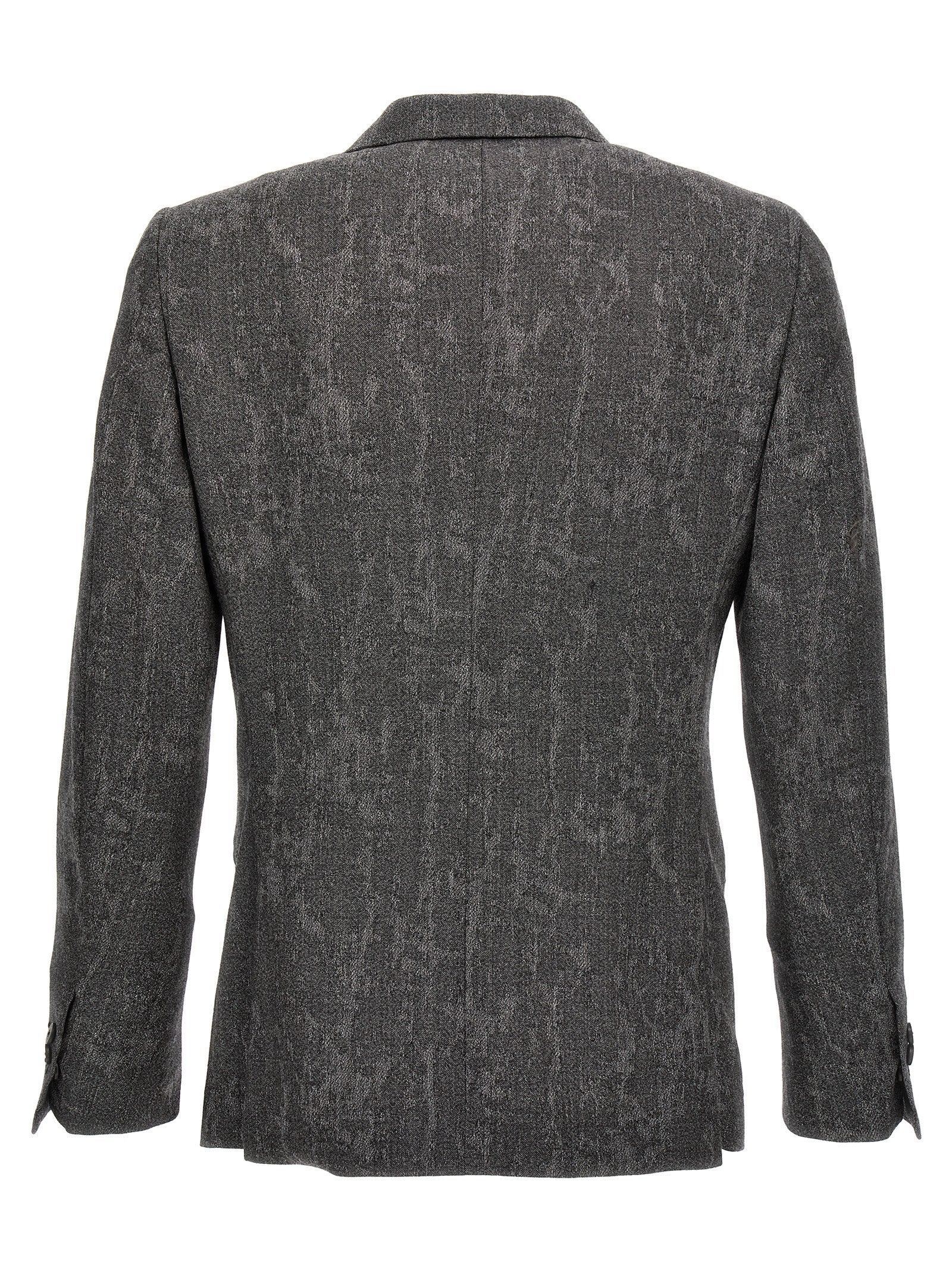 MAURIZIO MIRI Grauer Wollblazer