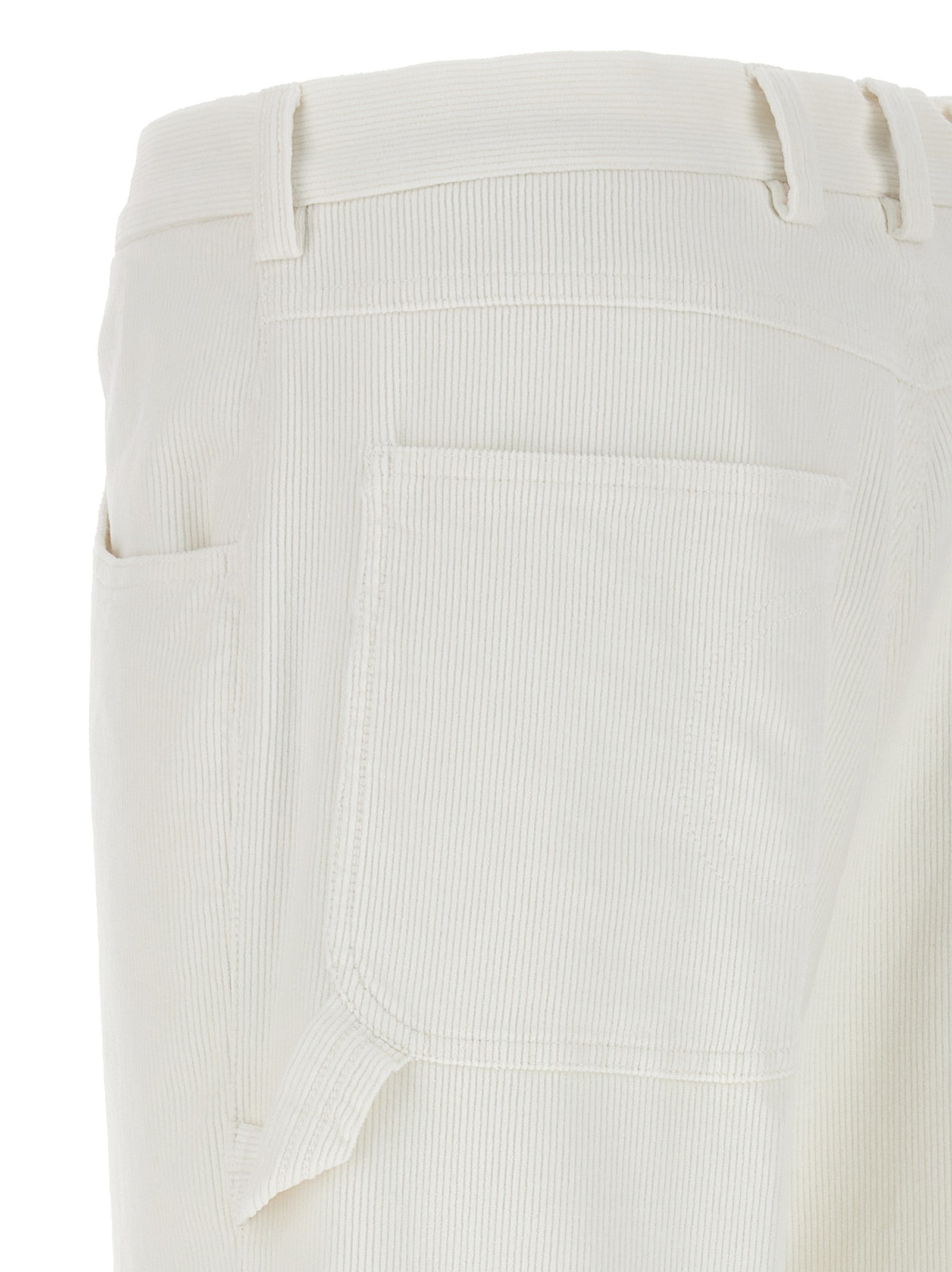 CELLAR DOOR Weiße Baumwollhose im Casual-Look