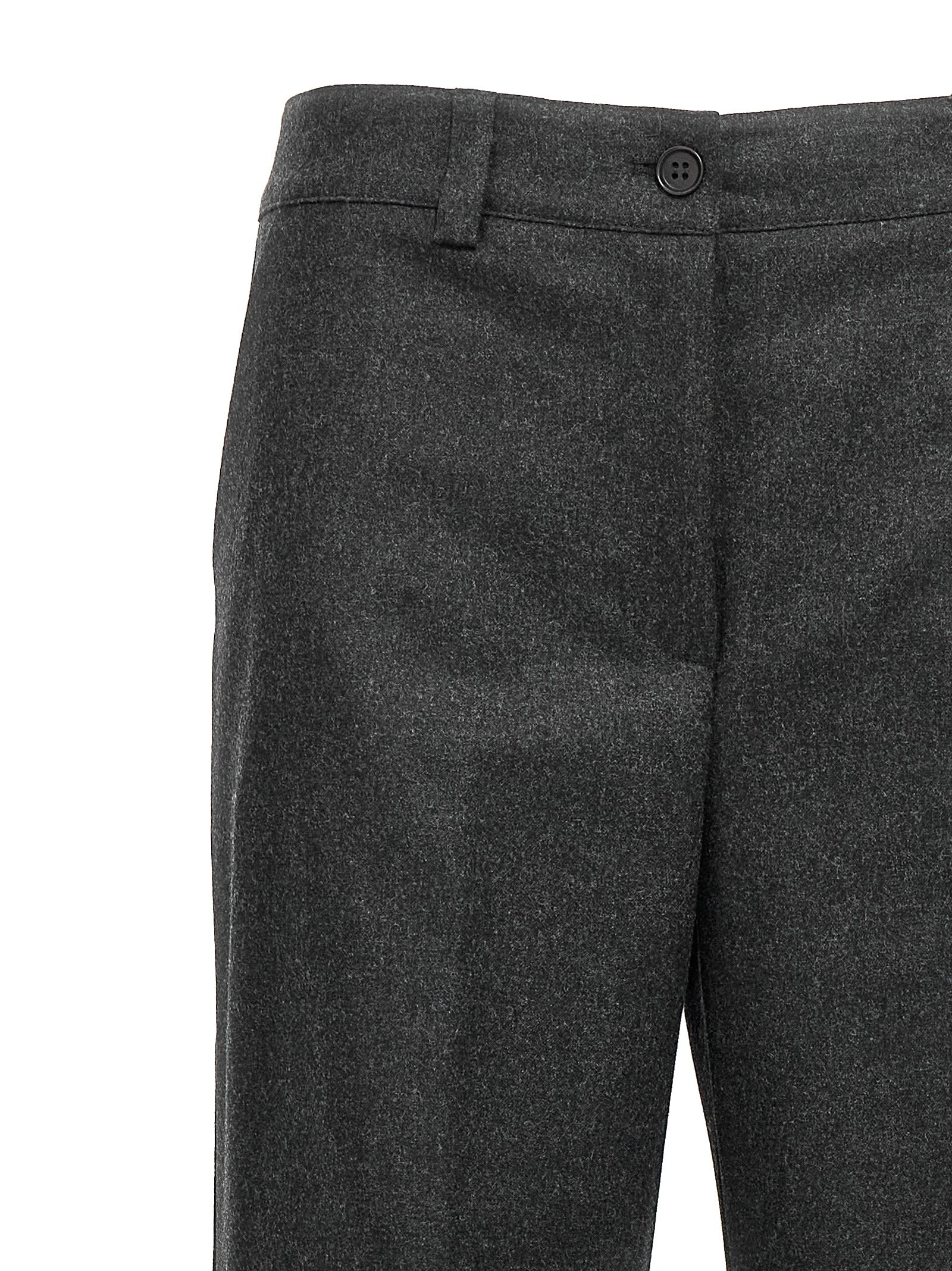 P.A.R.O.S.H. Graue Cargo-Hose aus reiner Schurwolle