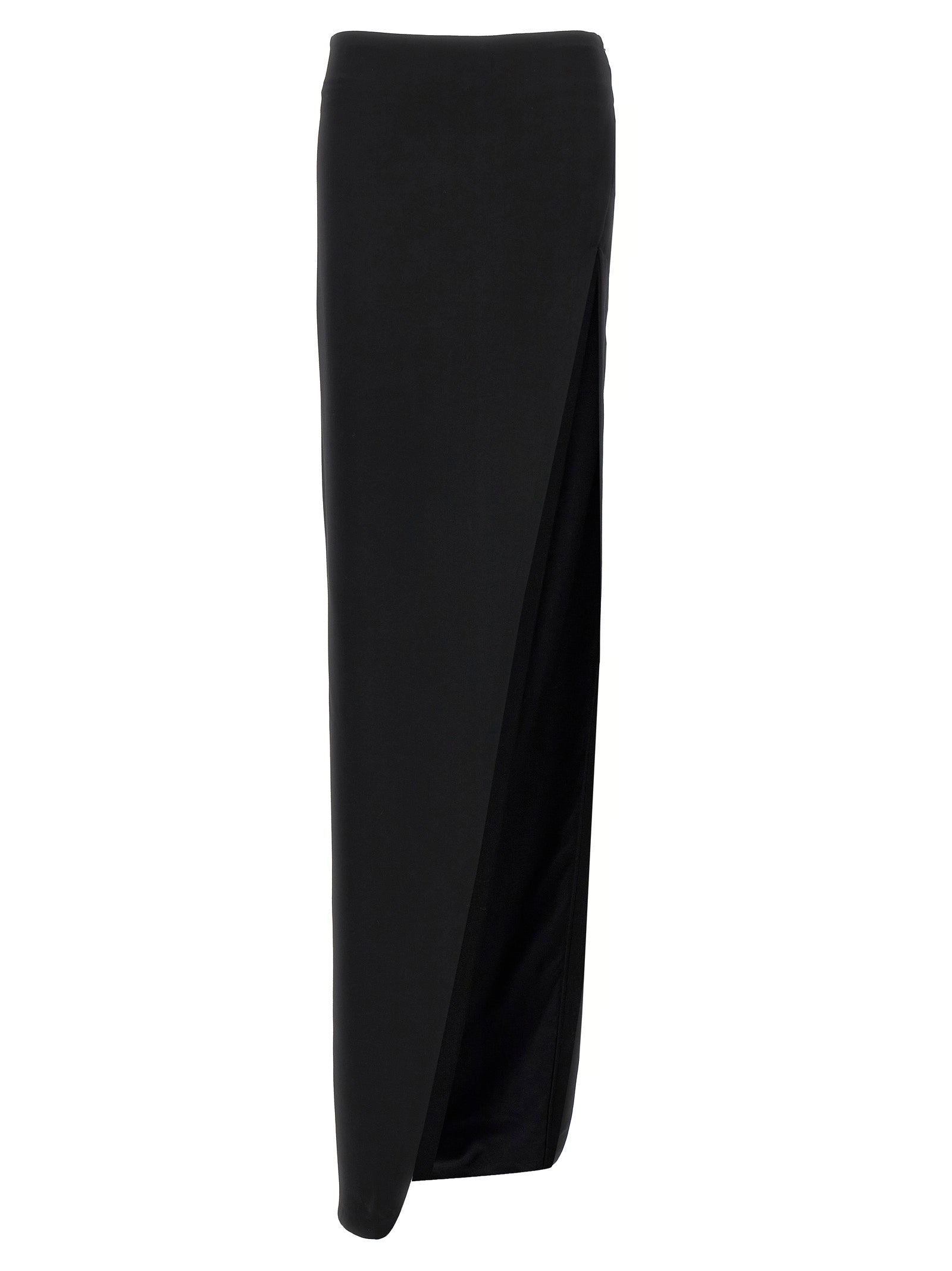 Ann Demeulemeester Schwarzer Minirock aus Lammleder