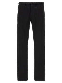 Department 5 Schwarze Baumwoll-Freizeithose