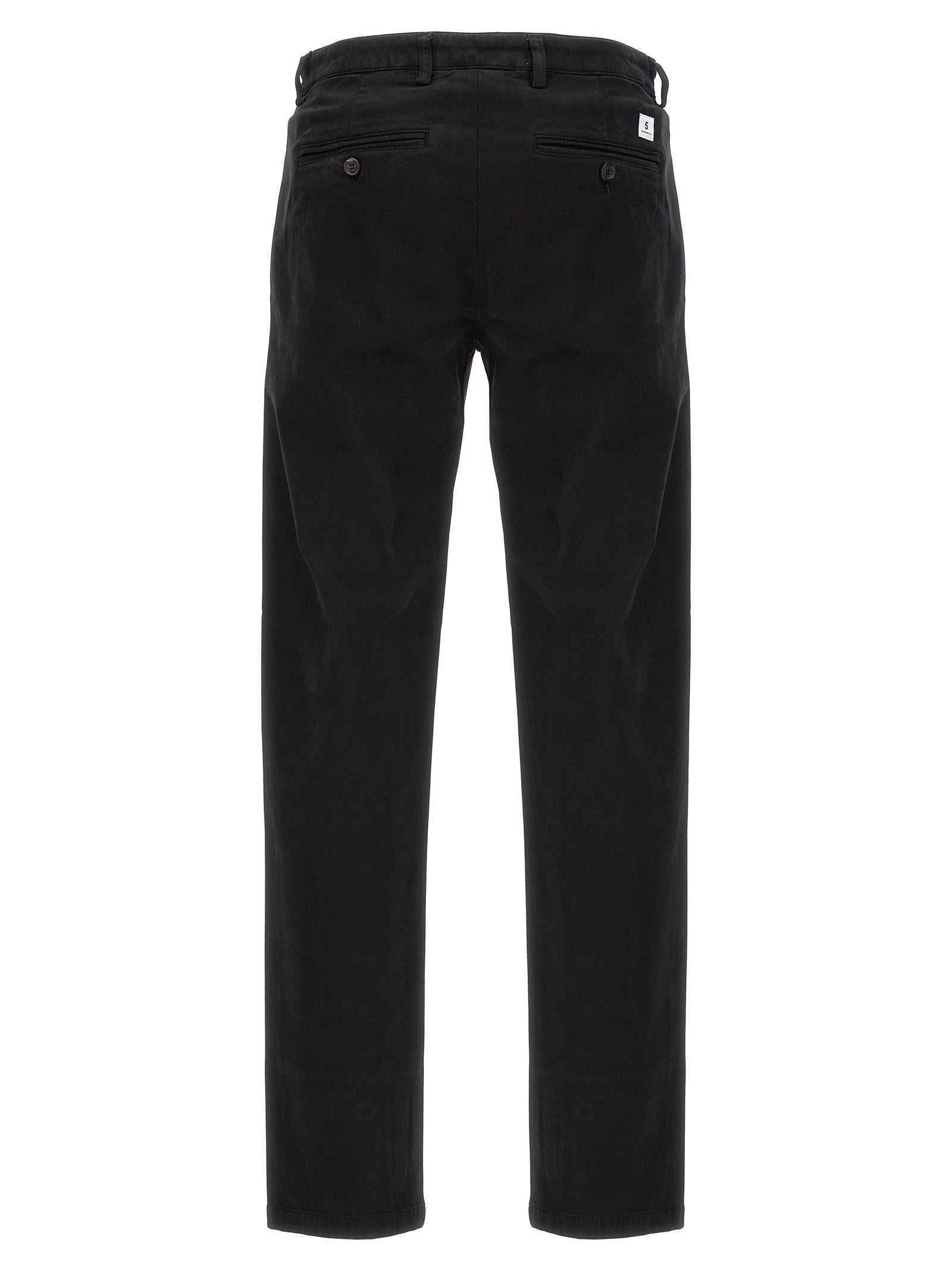 Department 5 Schwarze Baumwoll-Freizeithose