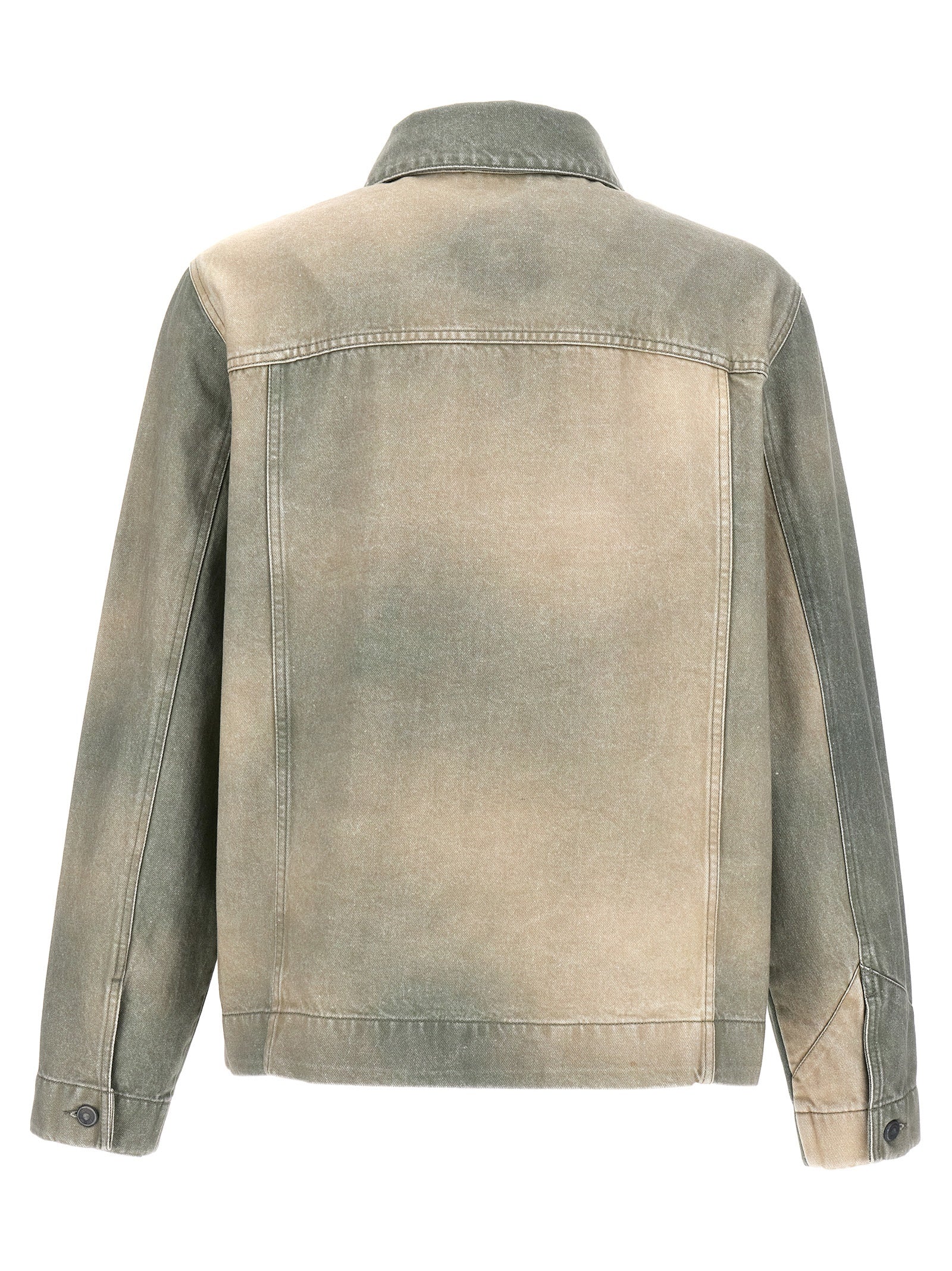Objects IV Life Gelbe Baumwoll-Jeansjacke