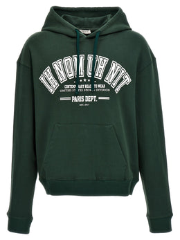 IH NOM UH NIT Zweifarbiger Baumwollpullover