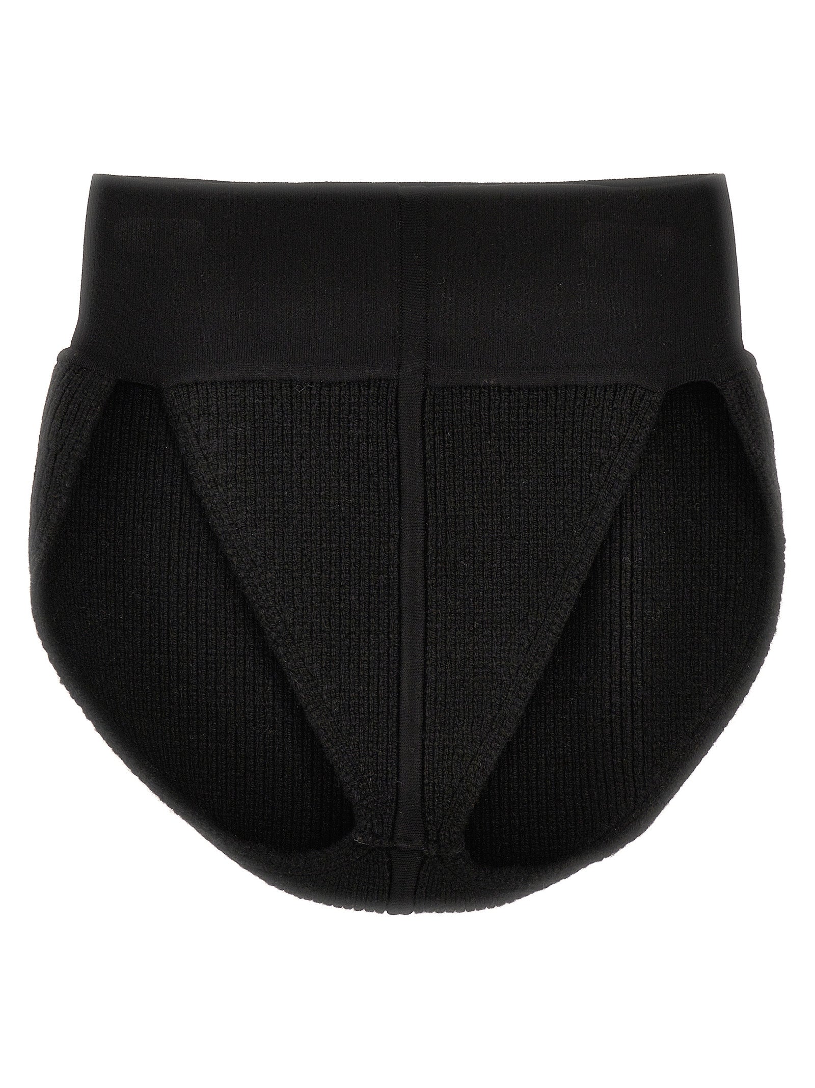 Rick Owens Schwarze Kaschmir-Slips