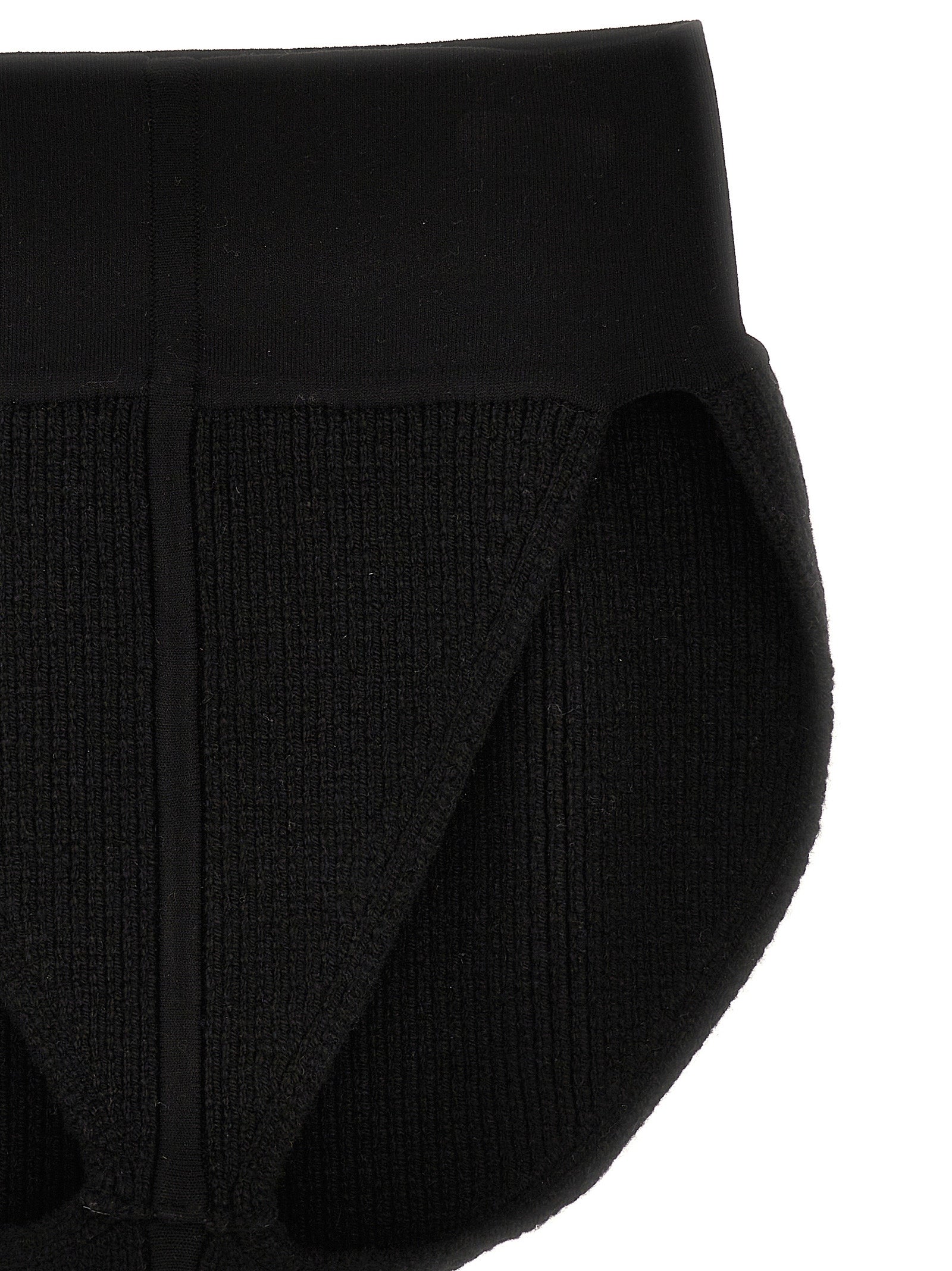Rick Owens Schwarze Kaschmir-Slips