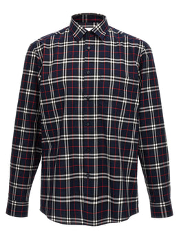 Burberry Blaue Baumwollbluse