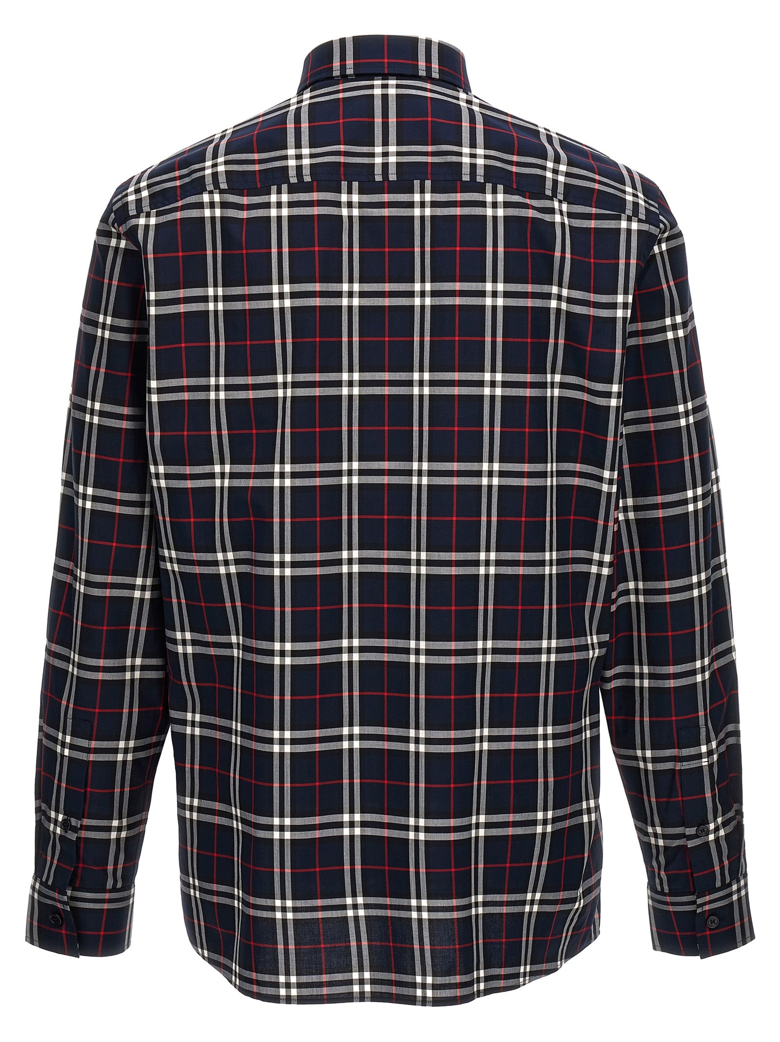 Burberry Blaue Baumwollbluse