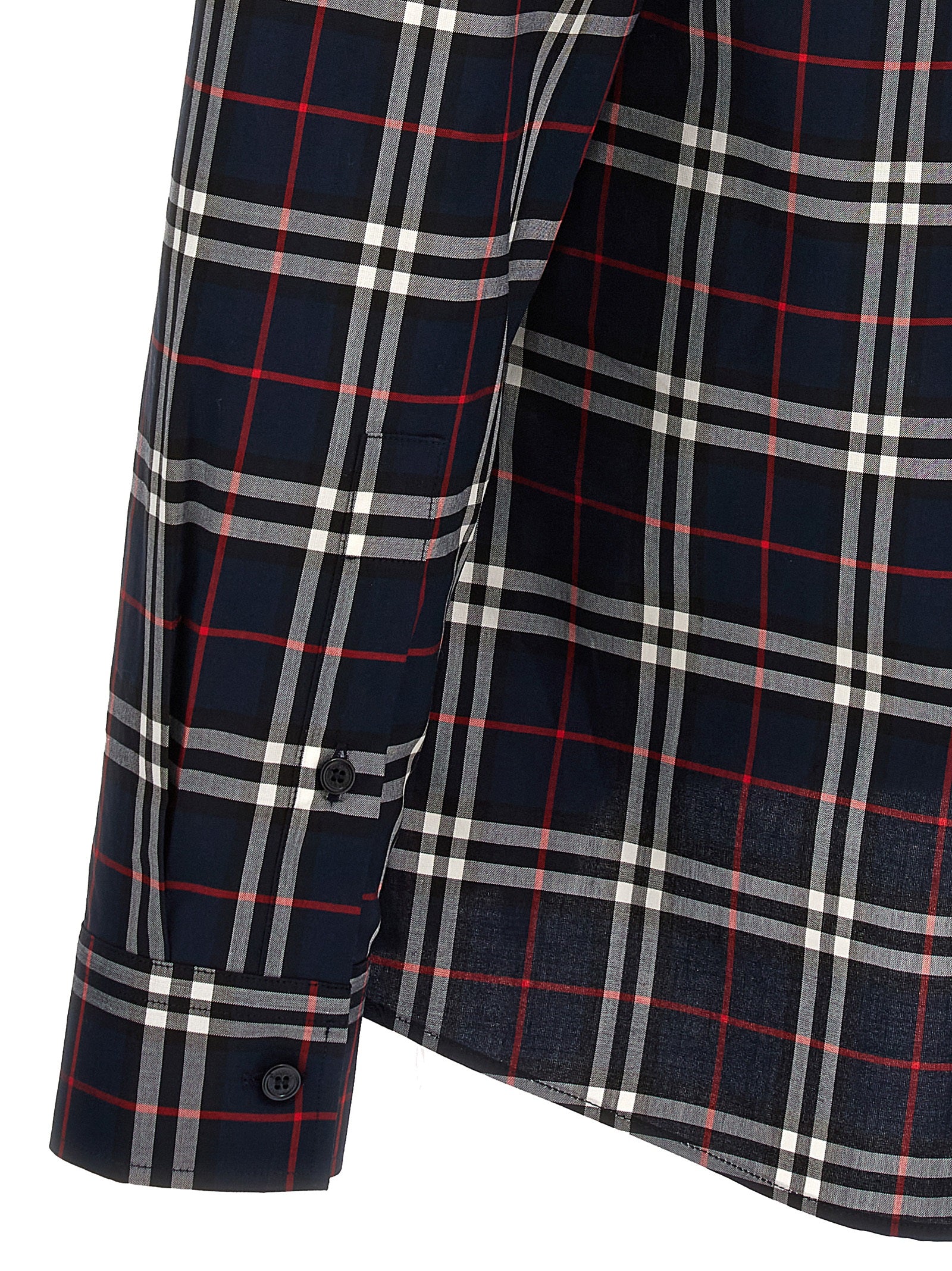 Burberry Blaue Baumwollbluse