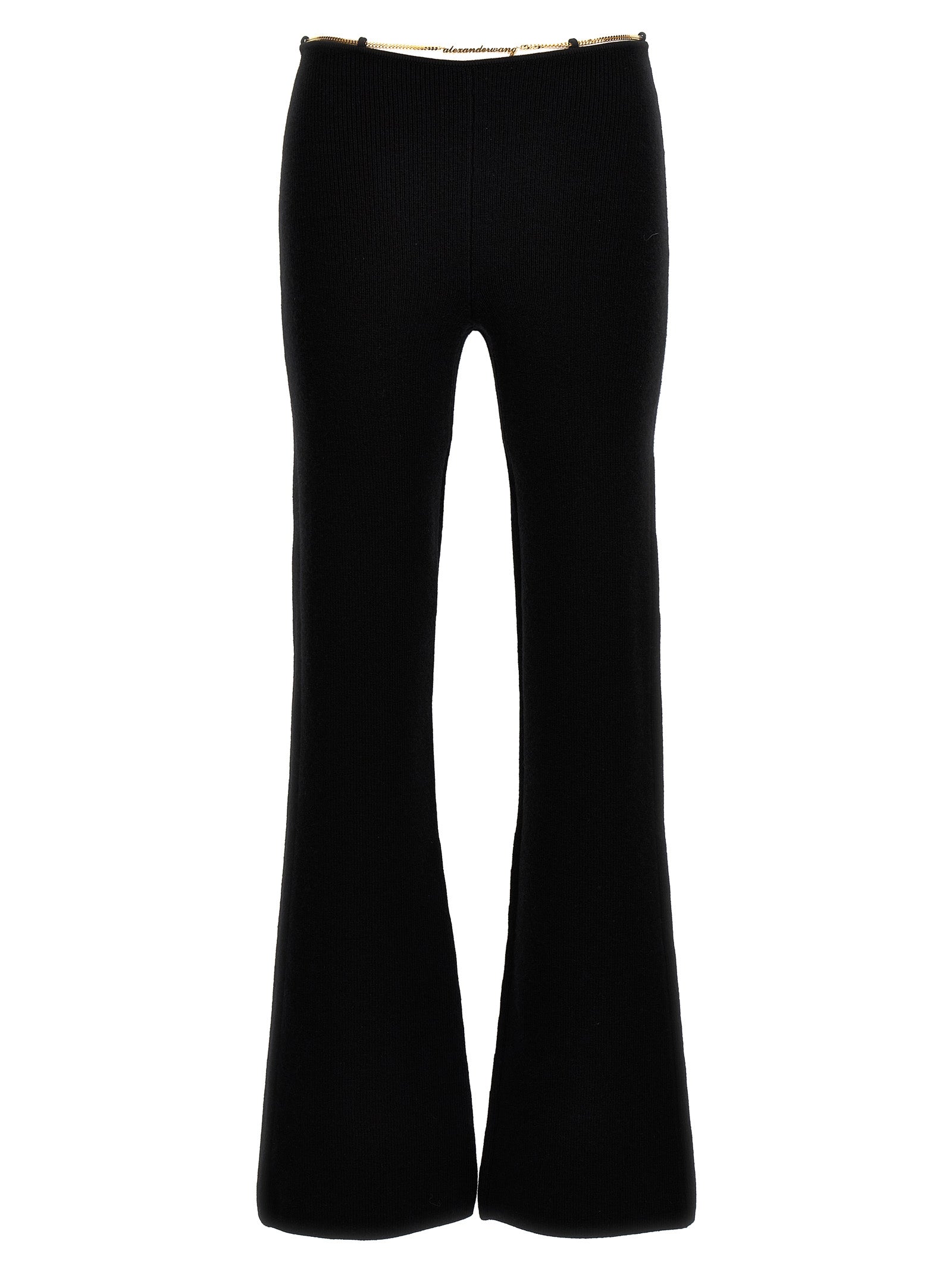 Alexander Wang Schwarze Woll-Freizeithose