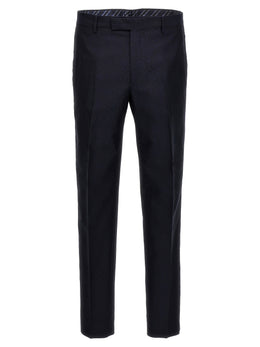 Etro Blaue Baumwoll-Anzughose