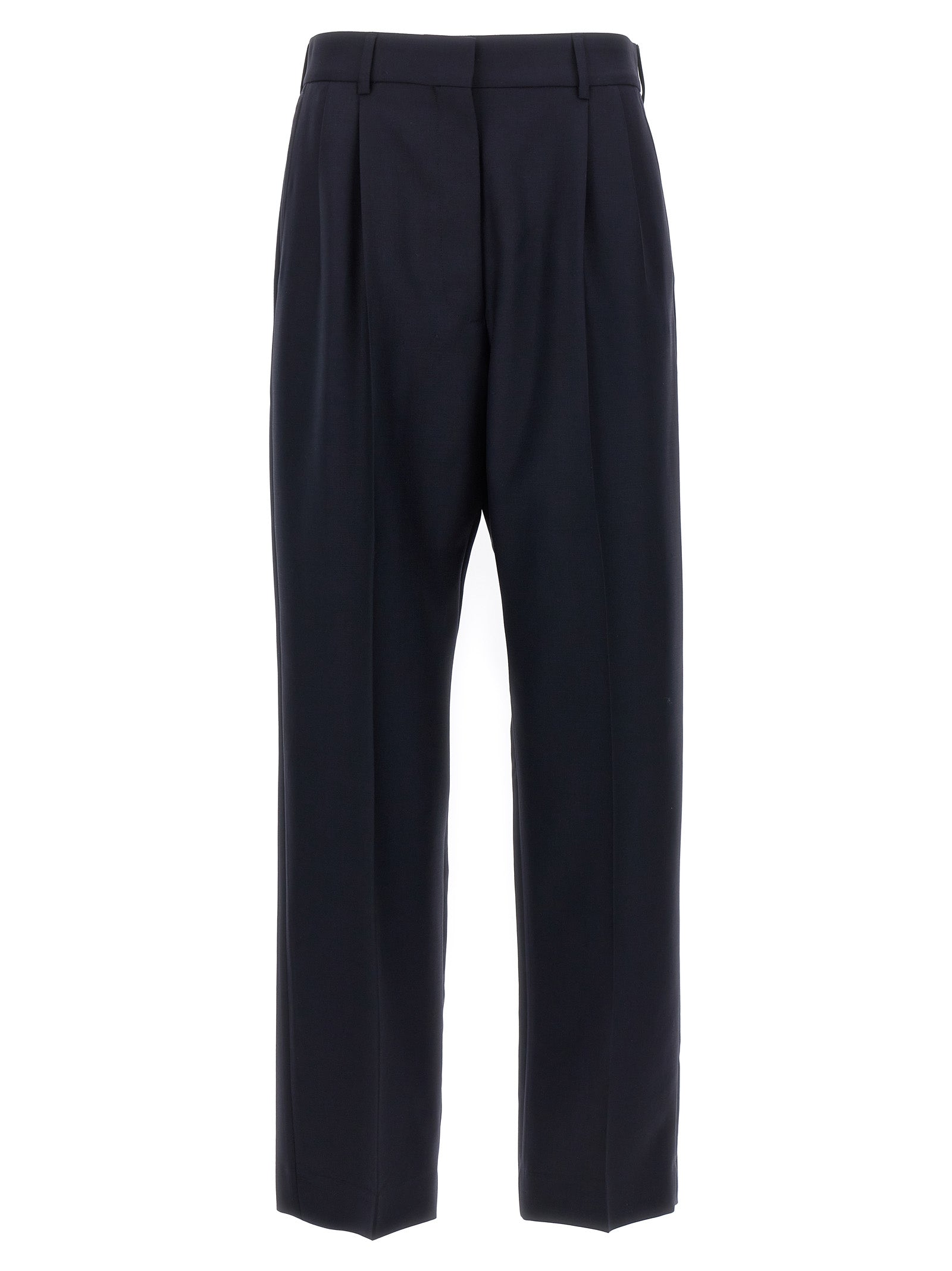Blazé Milano Blaue Hose aus reiner Schurwolle
