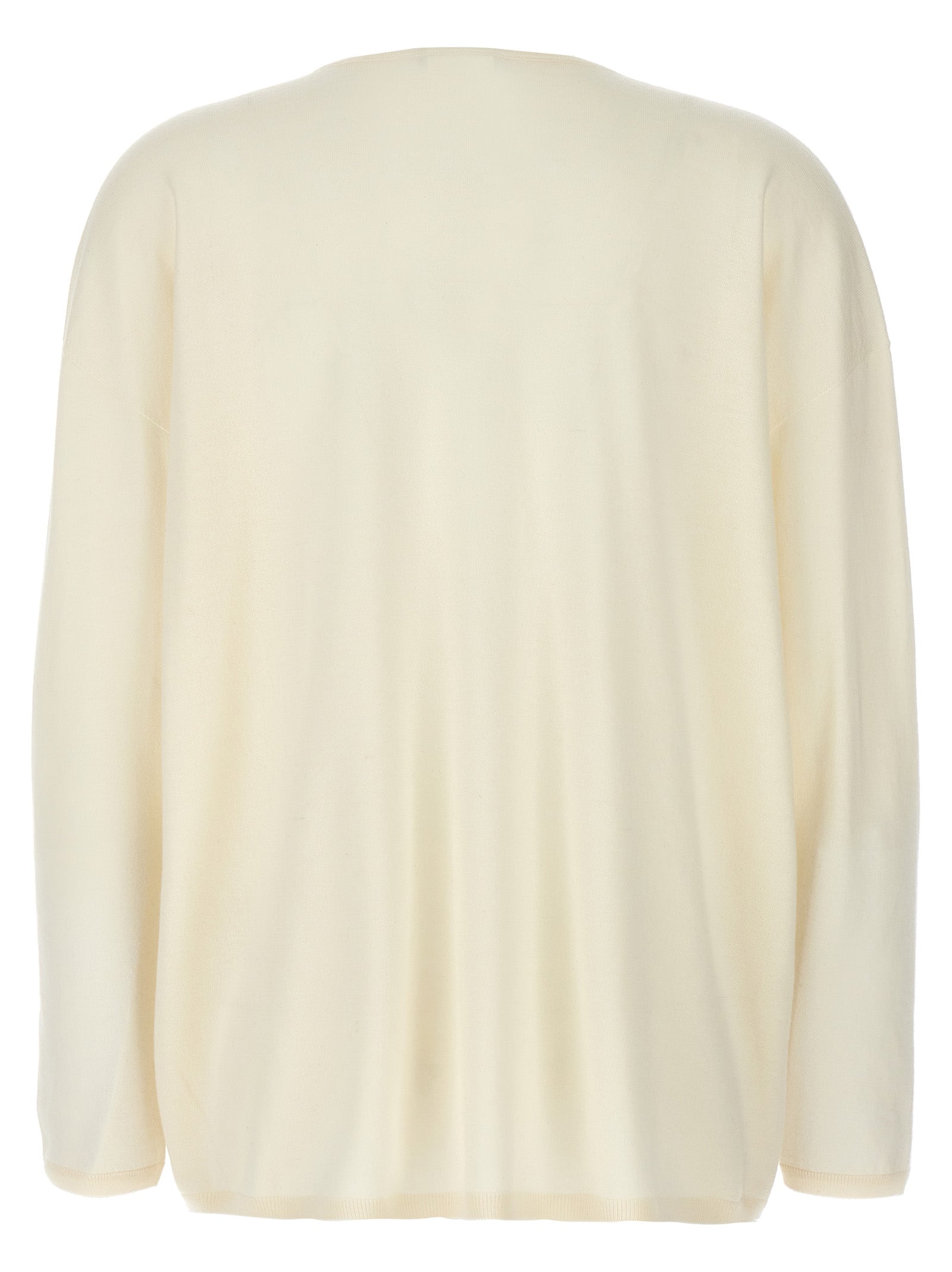 Max Mara Weicher Kaschmir-Cardigan in Weiß