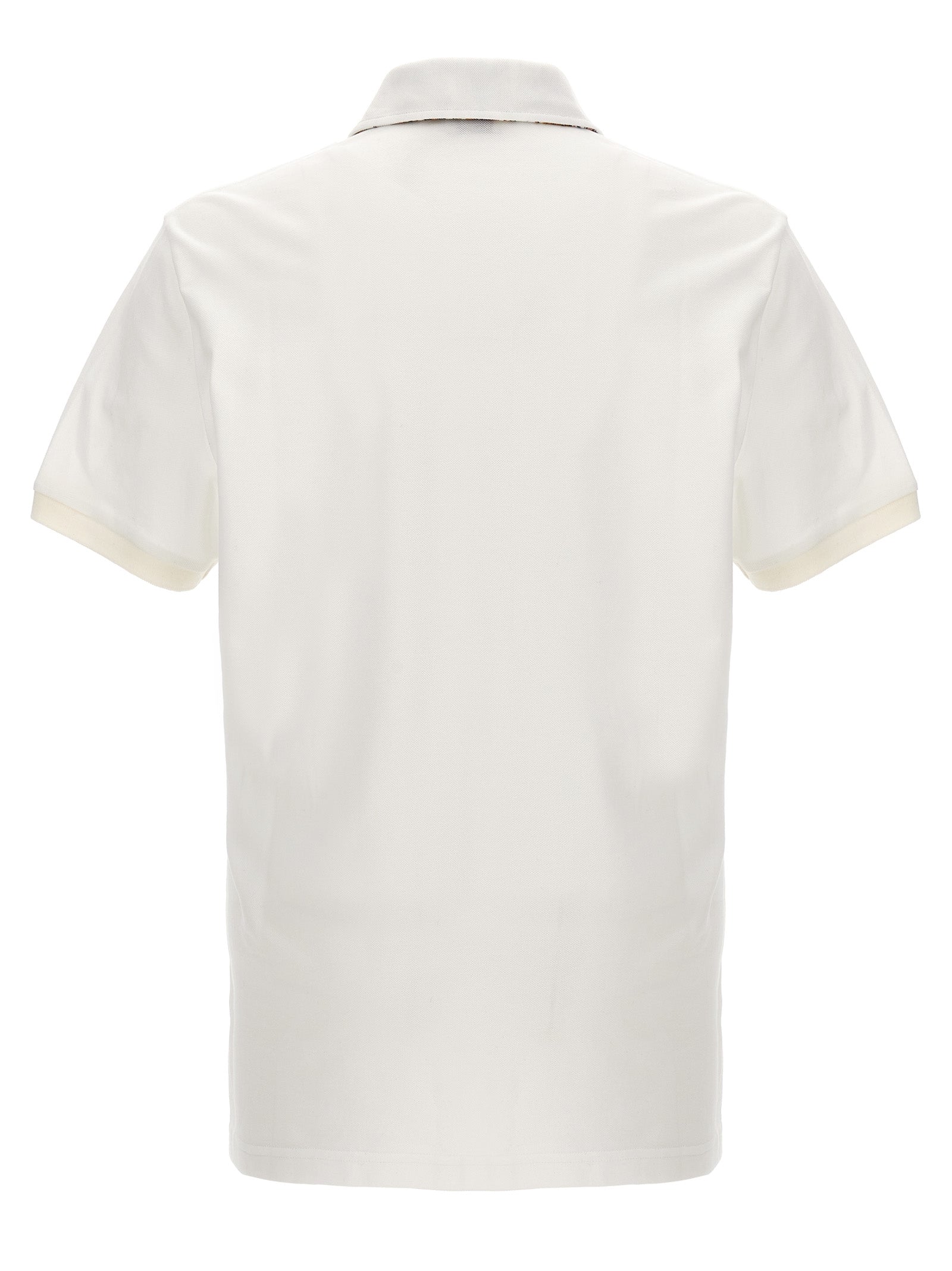 Etro Weißes Poloshirt aus Baumwolle
