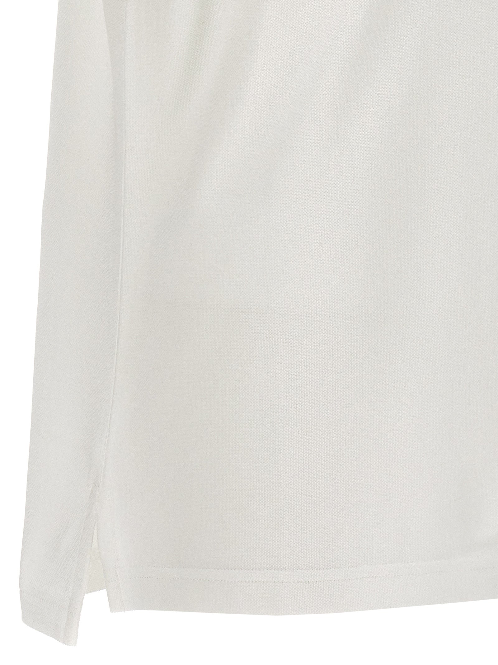 Etro Weißes Poloshirt aus Baumwolle