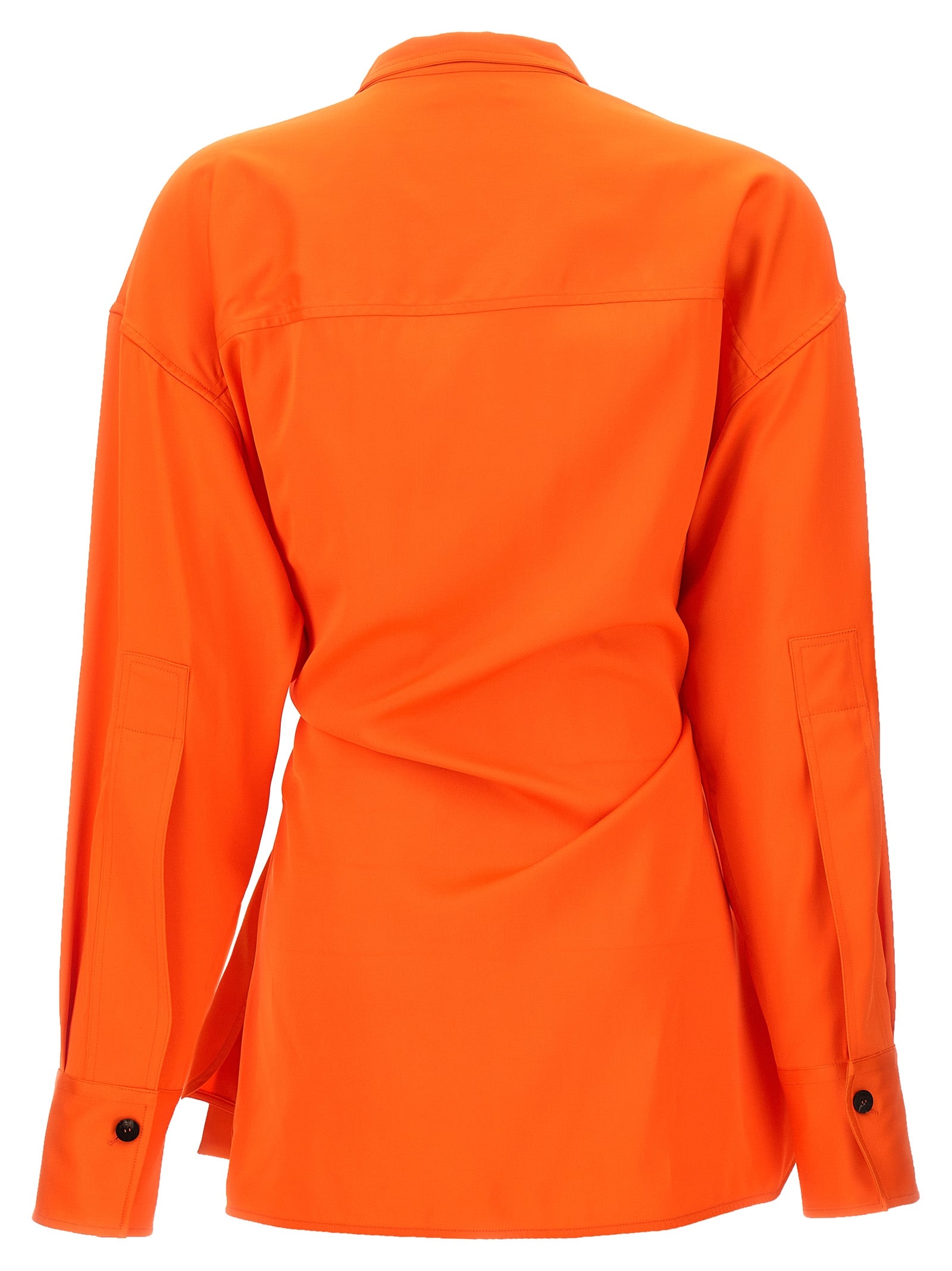 Ferragamo Orange Viskosebluse
