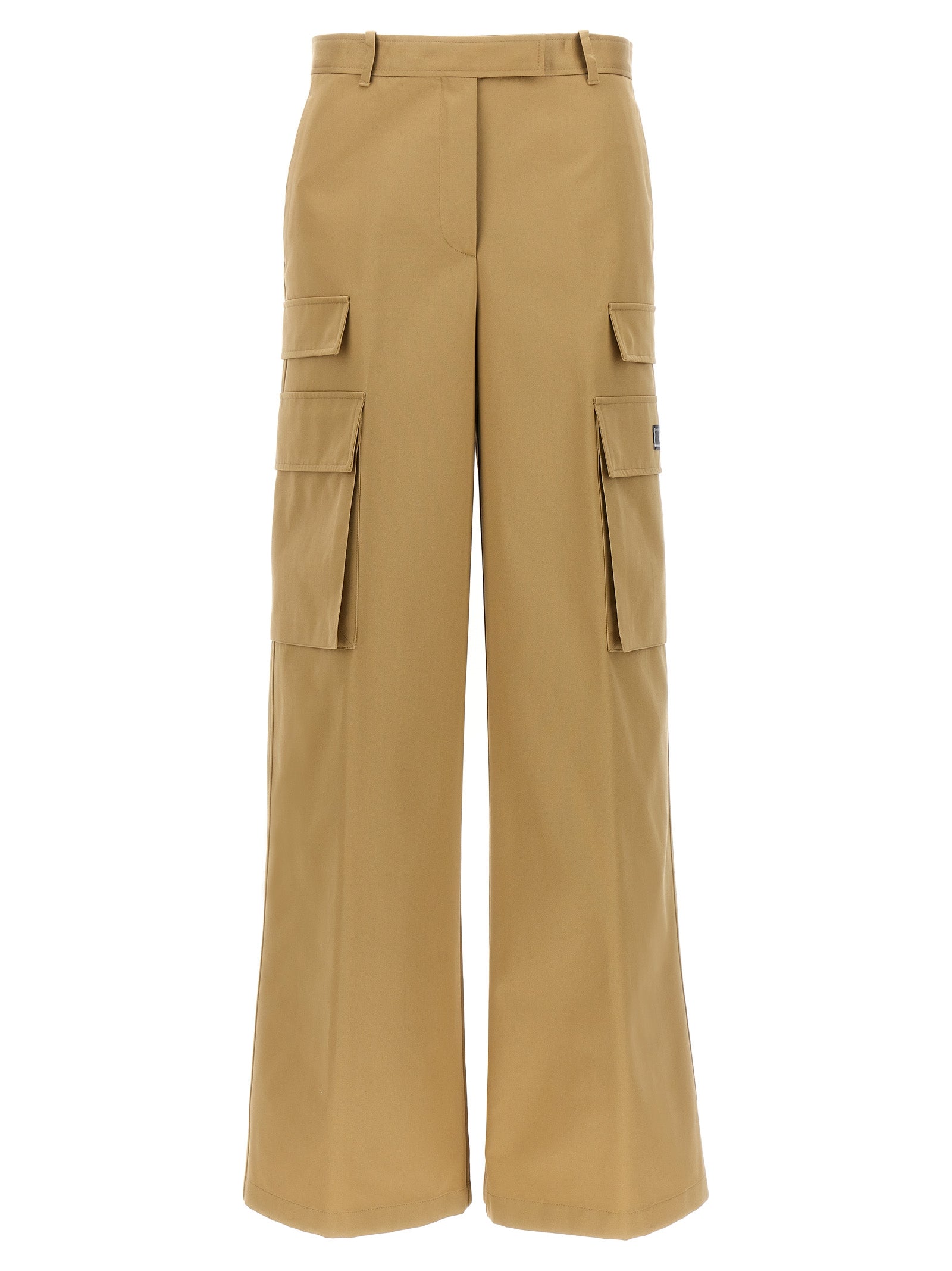 Versace Beige Baumwoll-Cargo-Hose