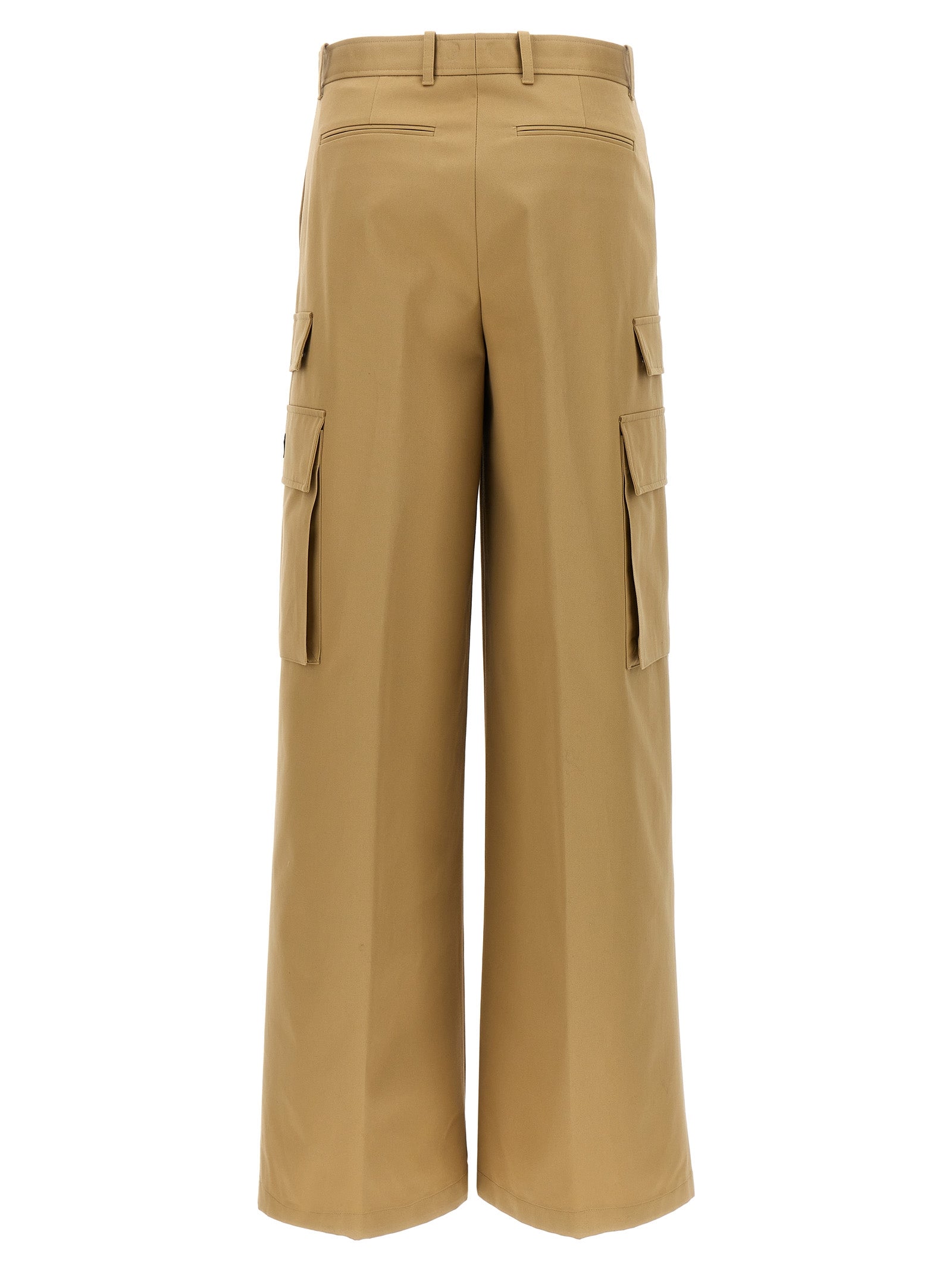Versace Beige Baumwoll-Cargo-Hose