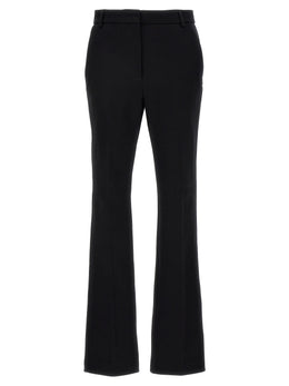Sportmax Schwarze Baumwoll-Freizeithose