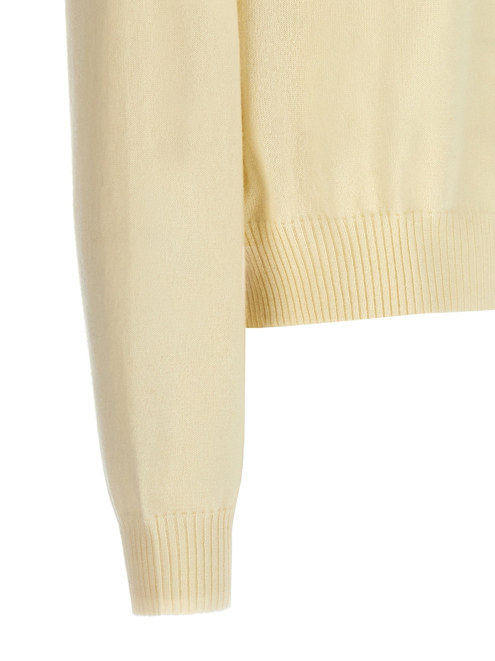 Sportmax Zweifarbige Wollstrickjacke