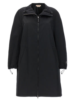 Marni Schwarzer Parka aus Polyester