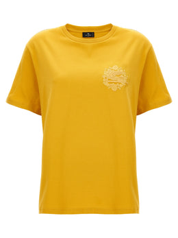 Etro Bicolor Cotton T-Shirt