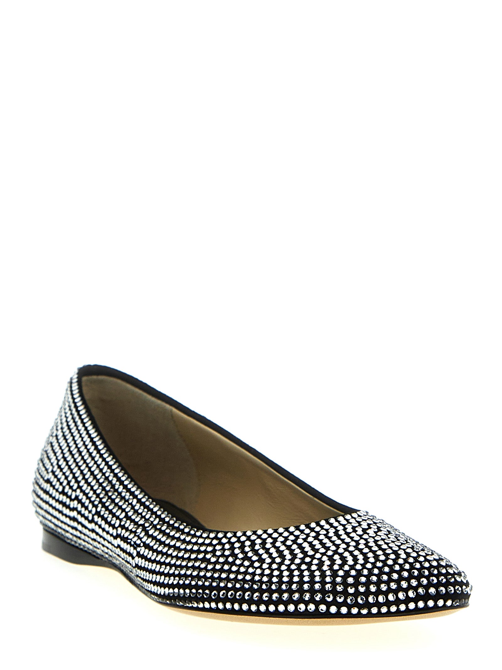 Loewe Schwarze Ballerinas aus Ziegenleder