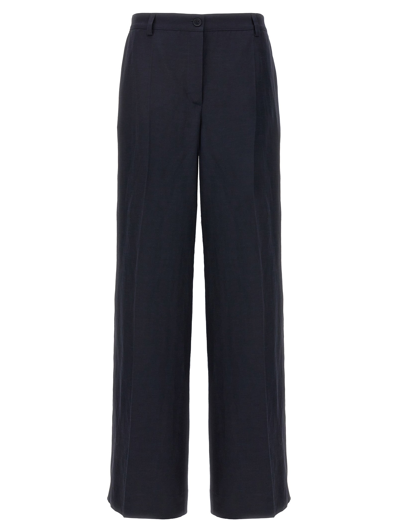 P.A.R.O.S.H. Blaue Freizeithose aus Viskose