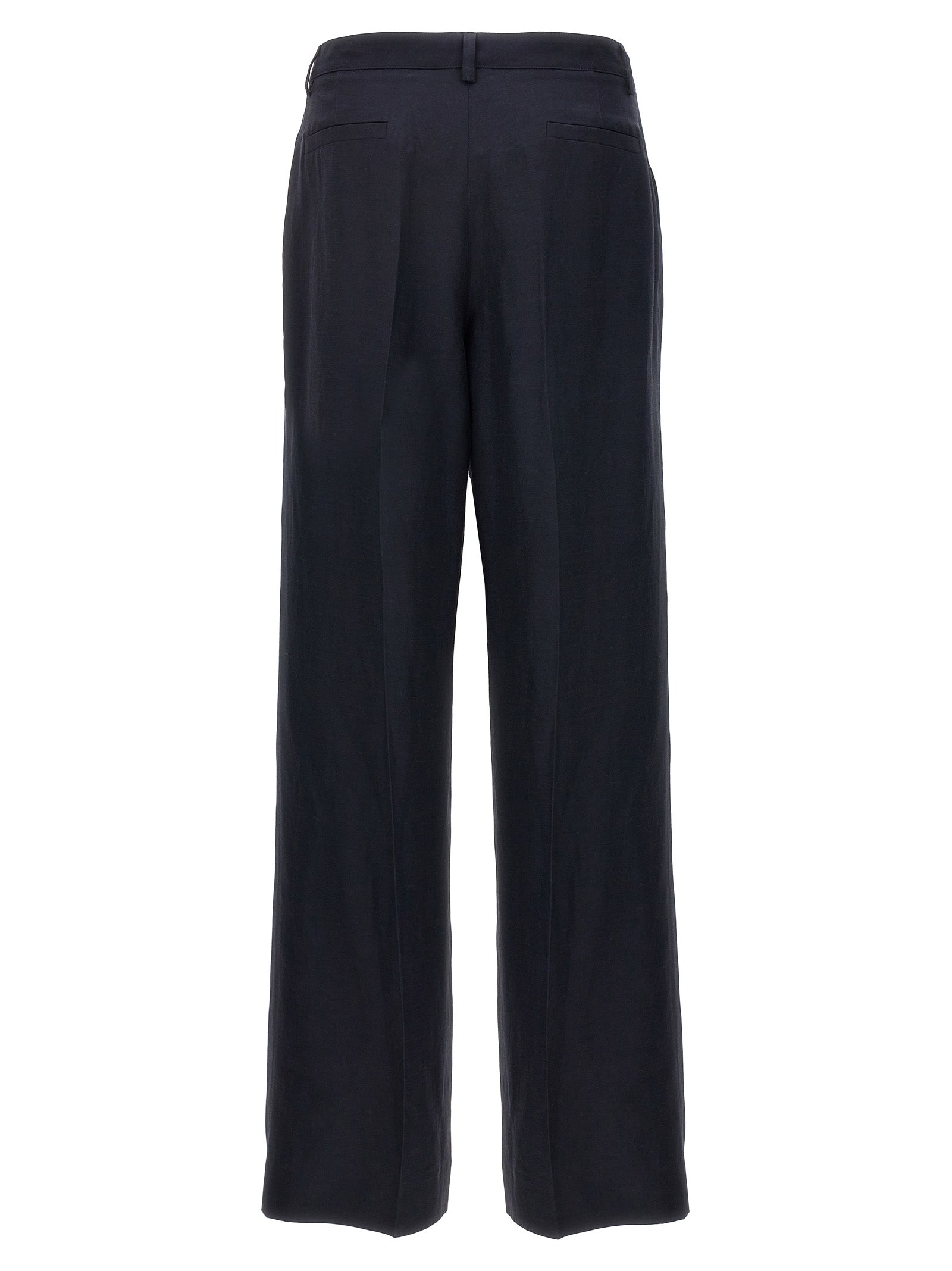 P.A.R.O.S.H. Blaue Freizeithose aus Viskose