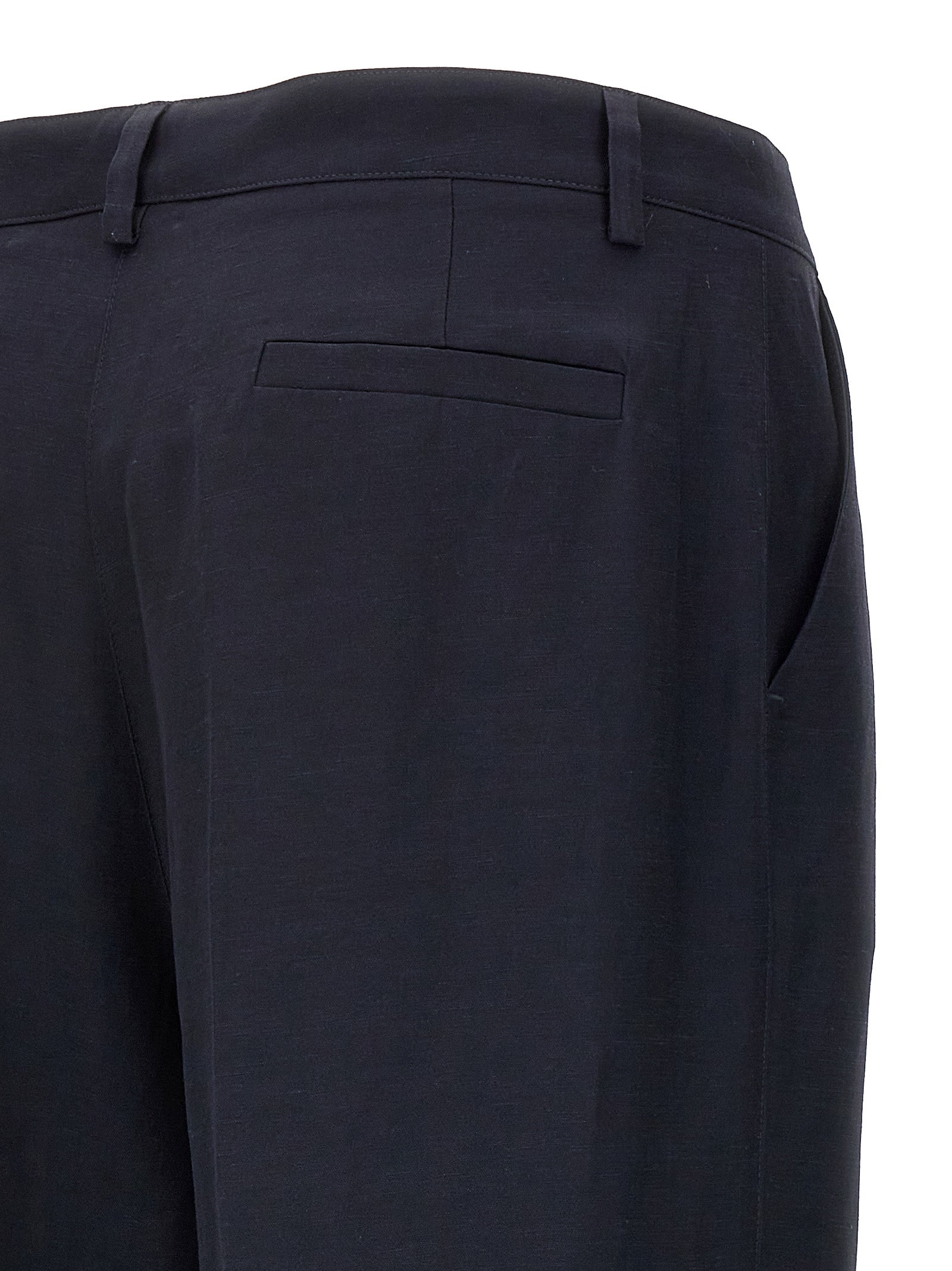 P.A.R.O.S.H. Blaue Freizeithose aus Viskose