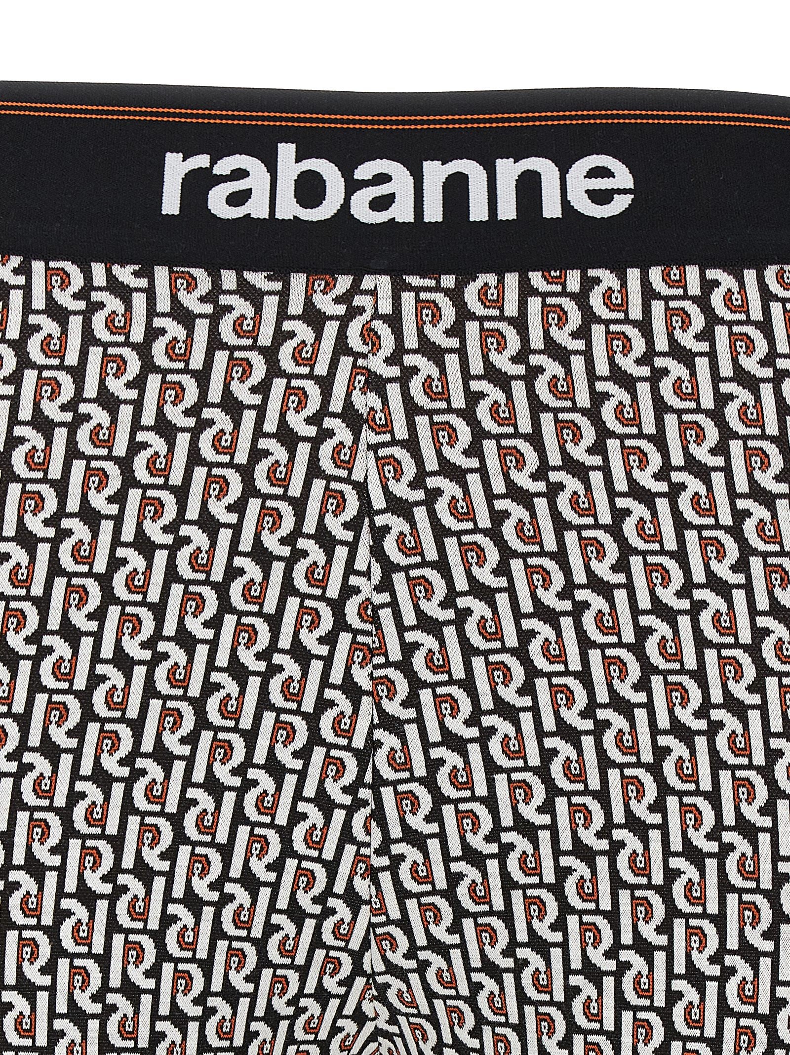Paco Rabanne Leggings aus Viskose in Multicolor